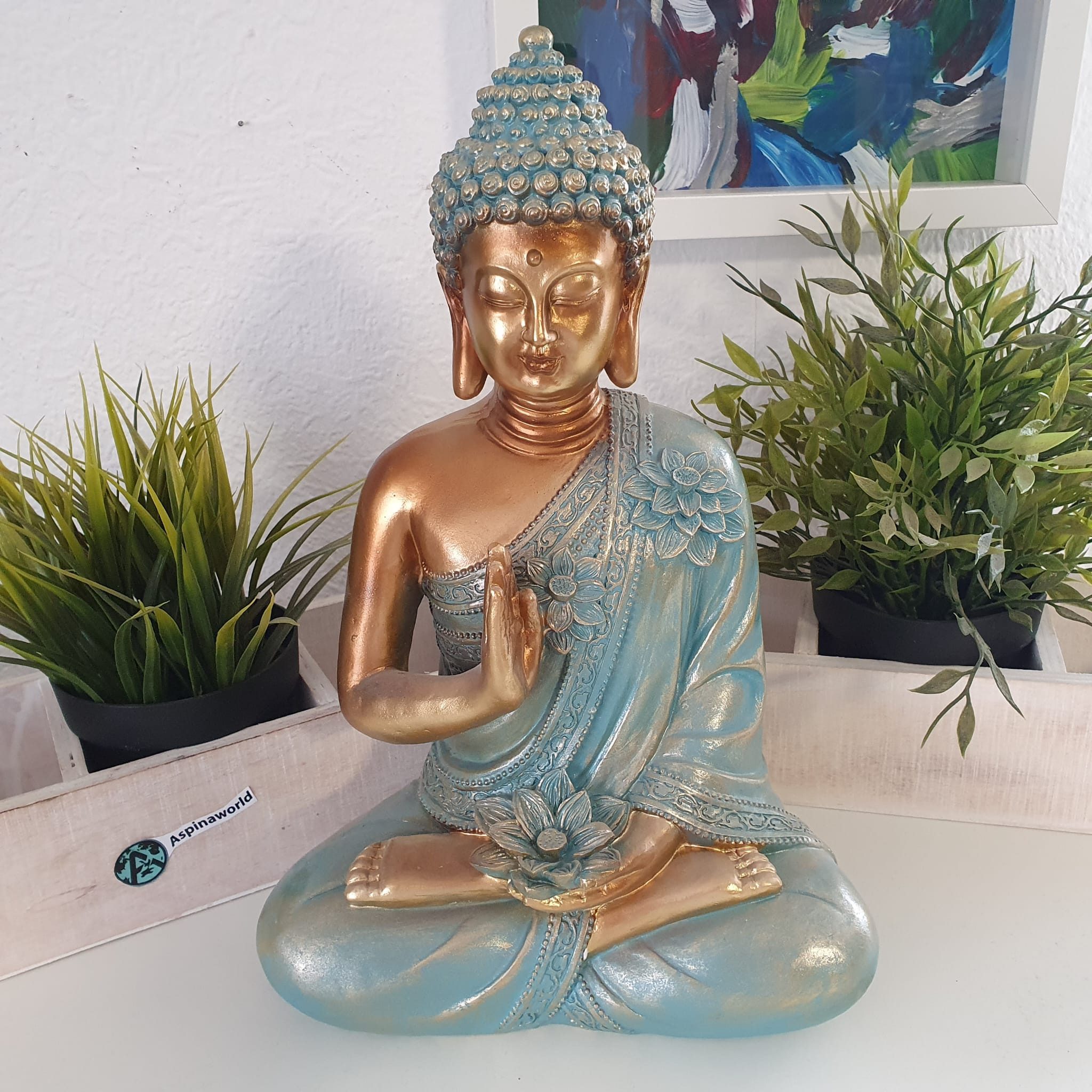 Aspinaworld Buddhafigur Sitzende Thai Deko Buddha günstig online kaufen