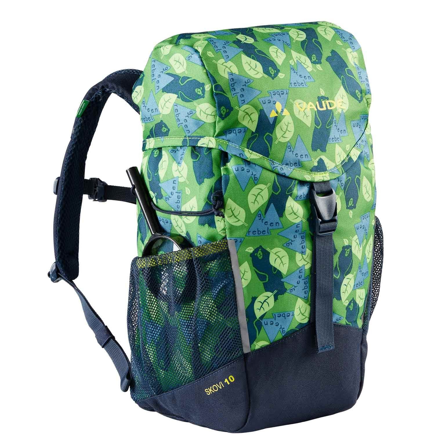 VAUDE Umhängetasche Vaude Kinderrucksack Skovi 10 parrot green/eclipse (1, 1-tlg., 1)