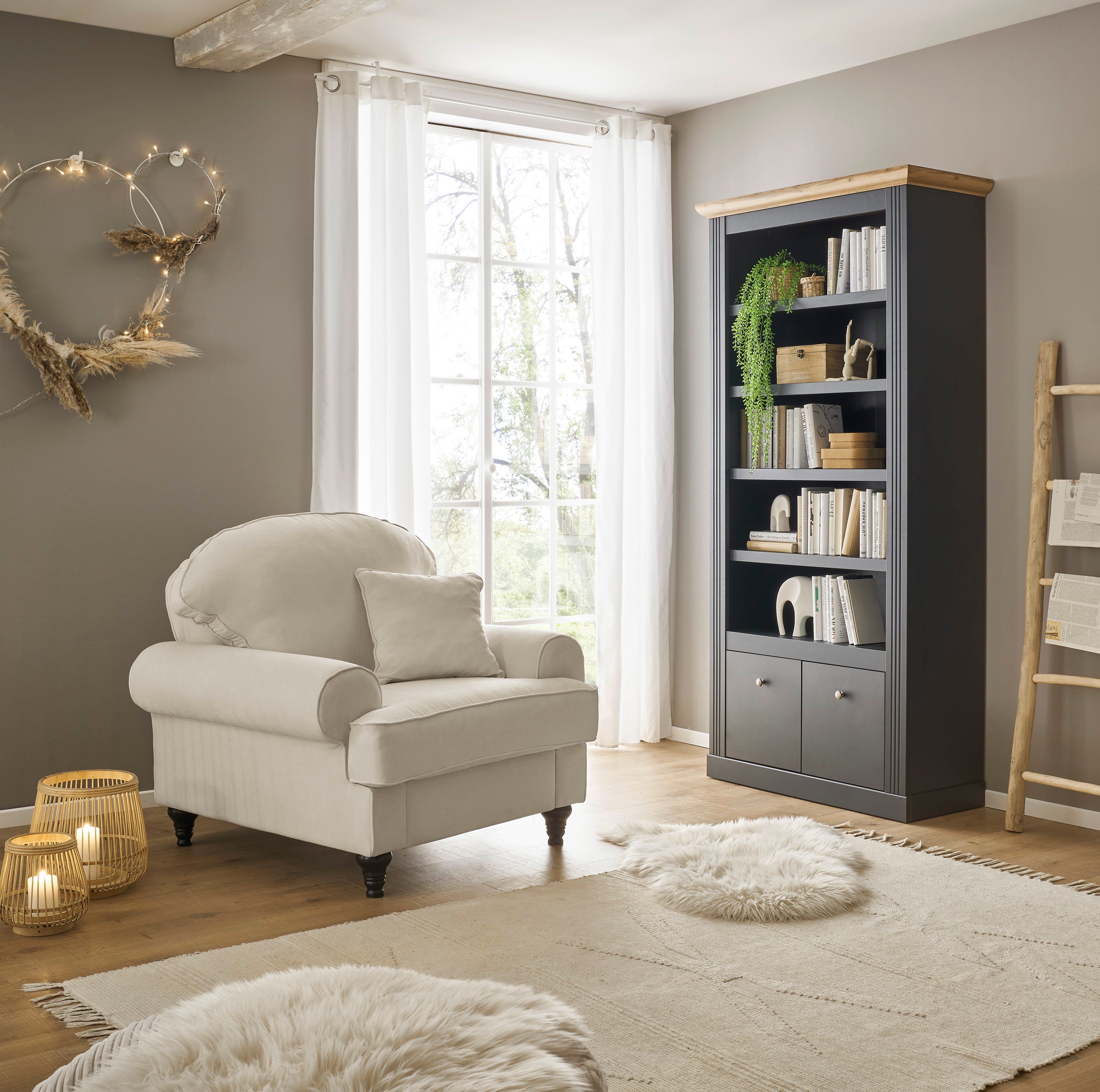 Home affaire Sessel WESTMINSTER, mit Federkern-Polsterung