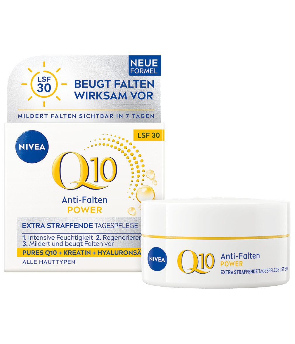 Tagescreme Q10 Anti-Falten Power Schützende Tagespflege LSF 30 50ml