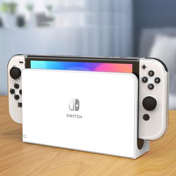 RefinedFlare Nintendo-Schutzhülle Schutzhülle für Spielekonsolen-Controller, Switch-Zubehör, Hergestellt aus hochwertiger weicher TPU-Schale und hartem PC-Material