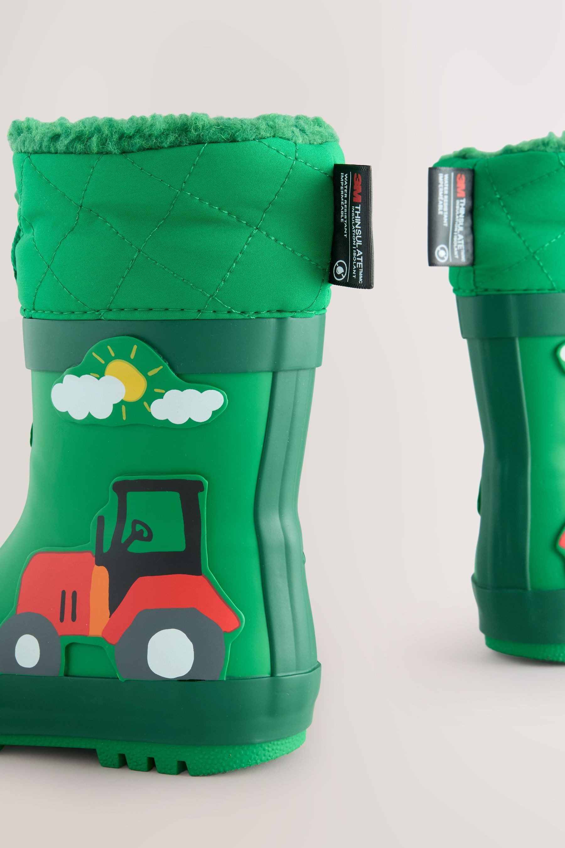 Next Thinsulate™ Gefütterte Gummistiefel mit Manschette Gummistiefel (1-tlg)