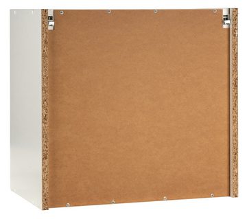 Hängeschrank Küchenschrank TOP, Weiß matt, 1 Tür, B 60 cm, H 53 cm, Boden 5-fach höhenverstellbar