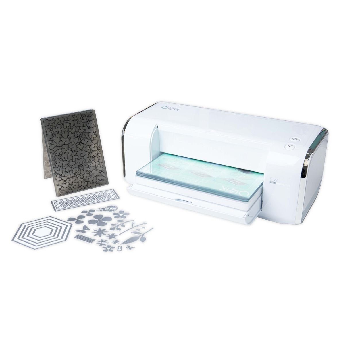 Sizzix Motivstanzer Big Shot Switch Plus elektrische Schneide- und Prägemaschine, Starter-Kit