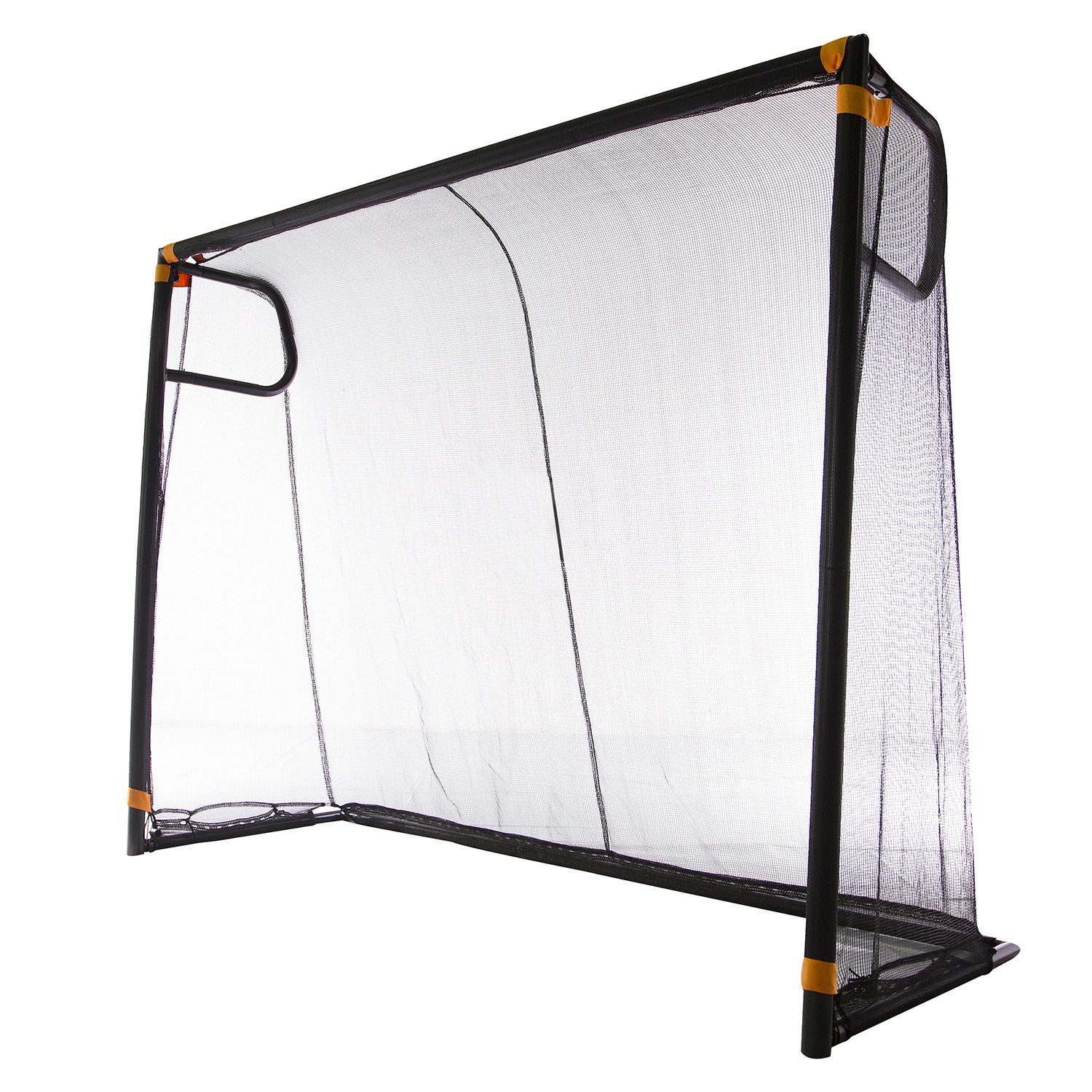 Fußball Charlsten Fußballtor Sport Schwarz (244x200x90 cm) - Robust und leicht