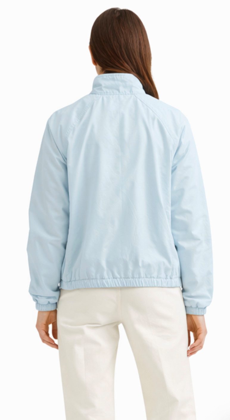 PRADA Segeljacke Saglia Tecnica Wind Jacke-Blouson Acqua Dezentes, aufgesetztes Prada-Rotlogo auf der Brust