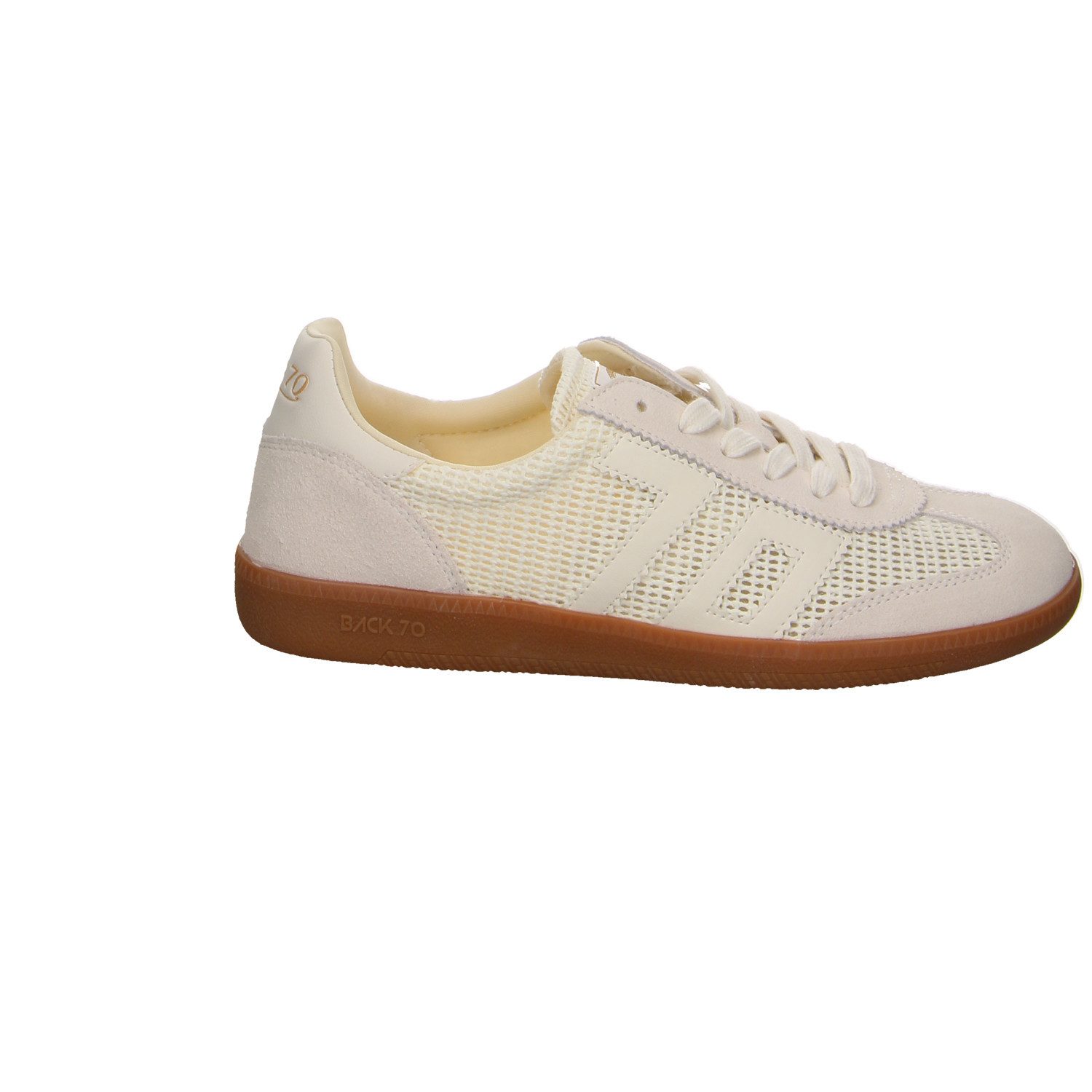 Back 70 Back 70 Ghost Velour Schnürschuhe beige Schnürschuh günstig online kaufen