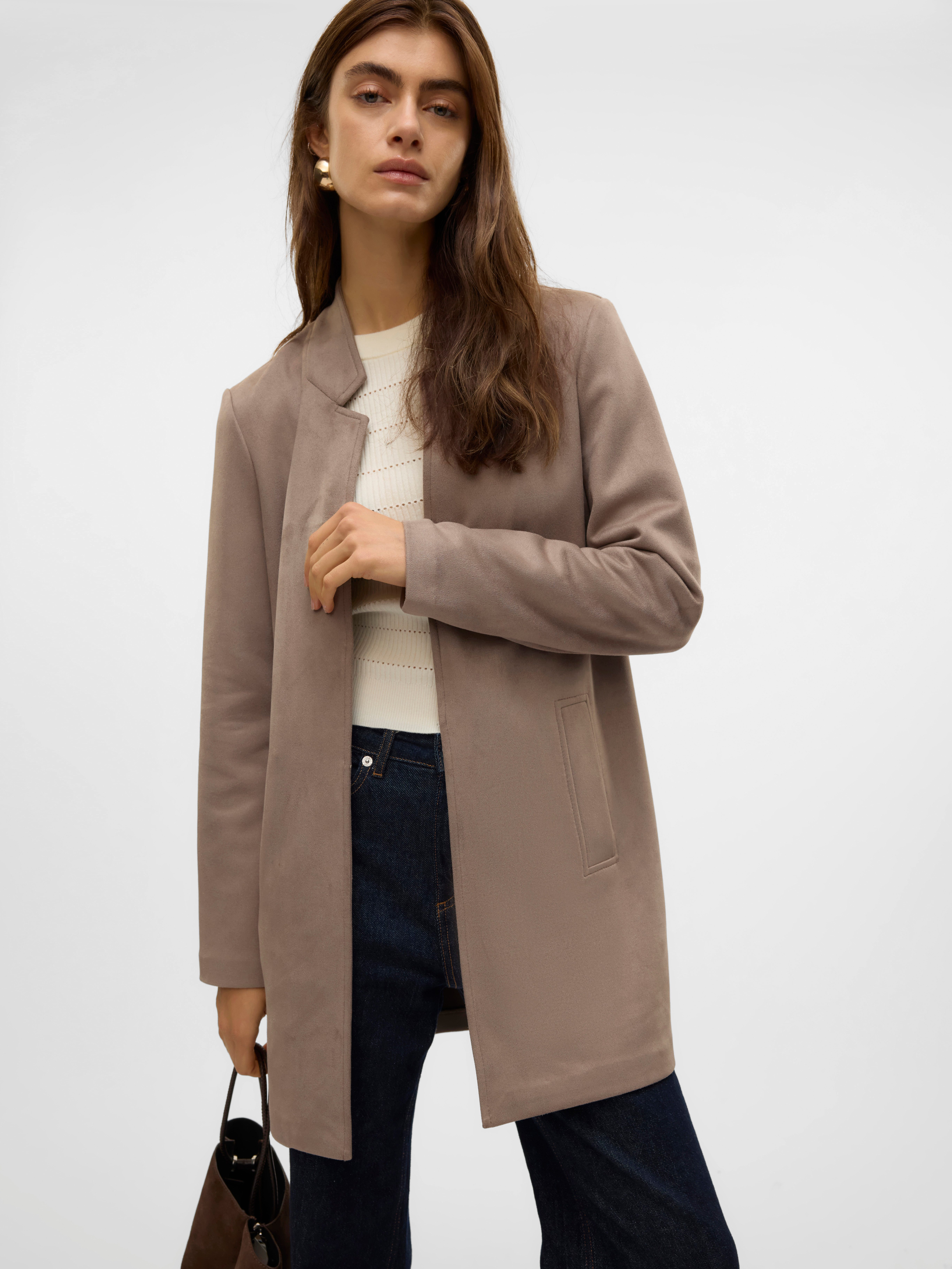 Vero Moda Langjacke VMJOSEFREJA FAUXSUEDE JACKET günstig online kaufen