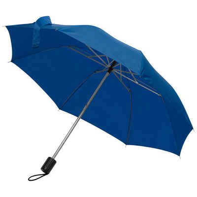 Livepac Office Taschenregenschirm Taschen-Regenschirm / mit Schutzhülle / Farbe: blau