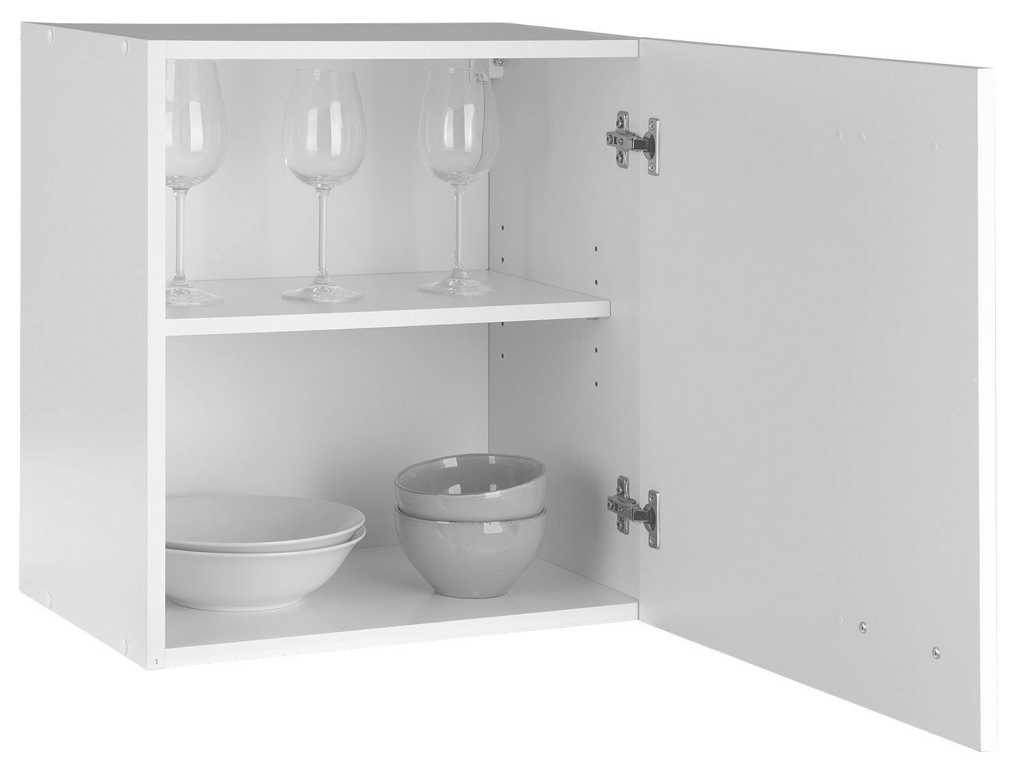 Hängeschrank TOP, B 50 cm, Weiß matt