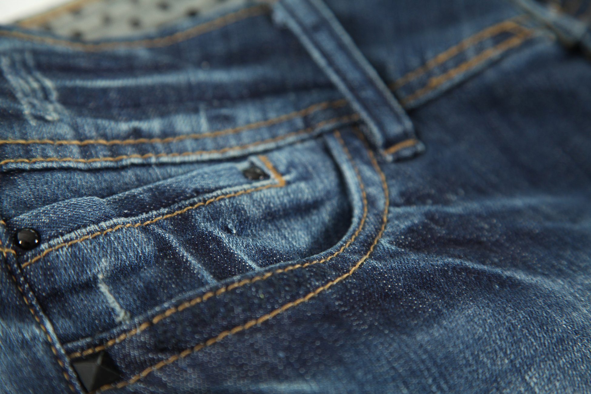low be Straight-Jeans Hüfthose styled Damenjeans, j137p-straight waist blau gerade geschnittene 5-pocket