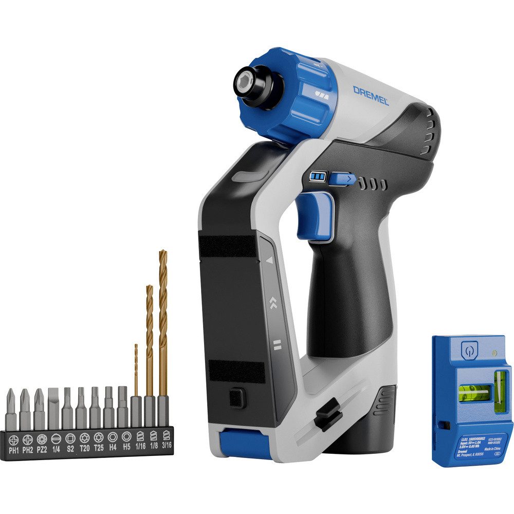 DREMEL Akku-Ratschenschrauber Dremel DREMEL 3-in-1 Akku-Bohrschrauber 12V Multischrauber F013DD12JA