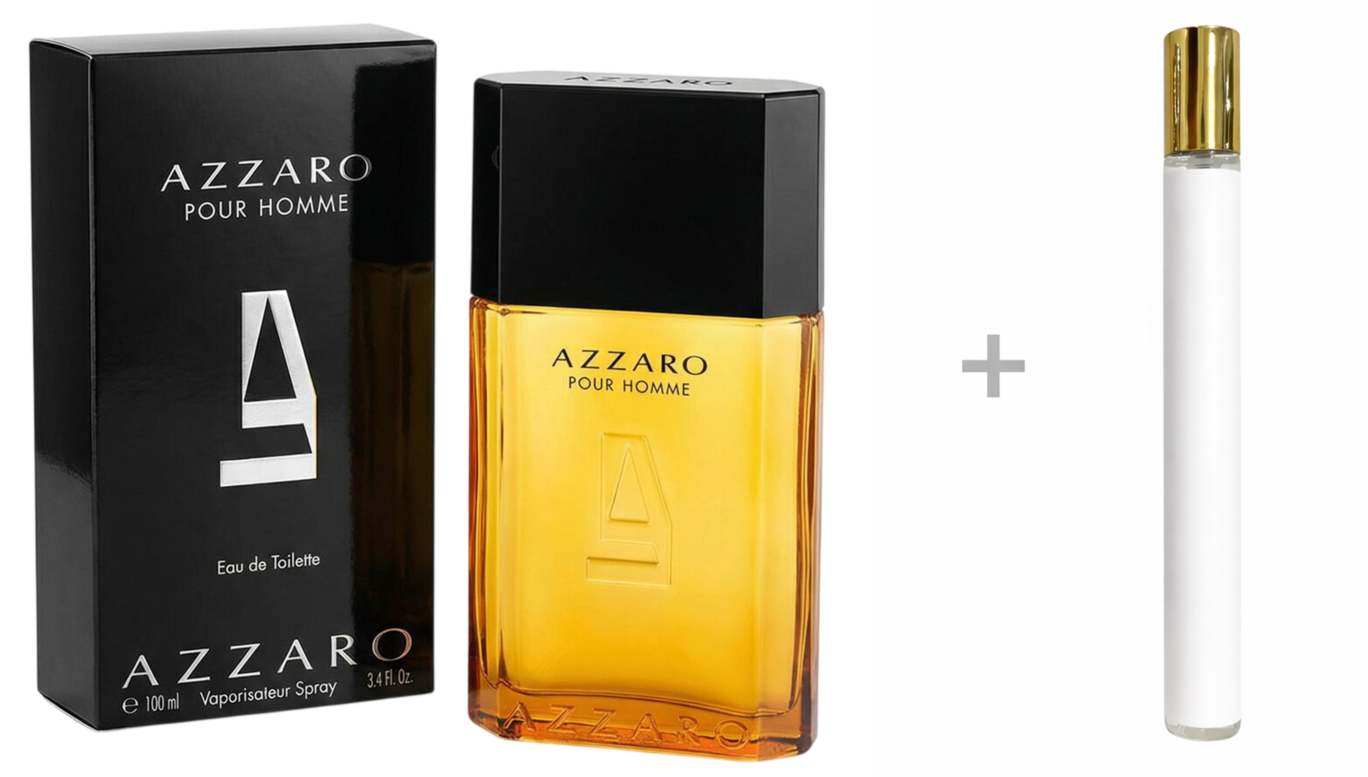 Azzaro Duft-Set Azzaro Pour Homme Männer EDT Spray + Reiseduft, AZZARO, Herrenparfüm, Glasflakon, Parfüm, Herrenduft