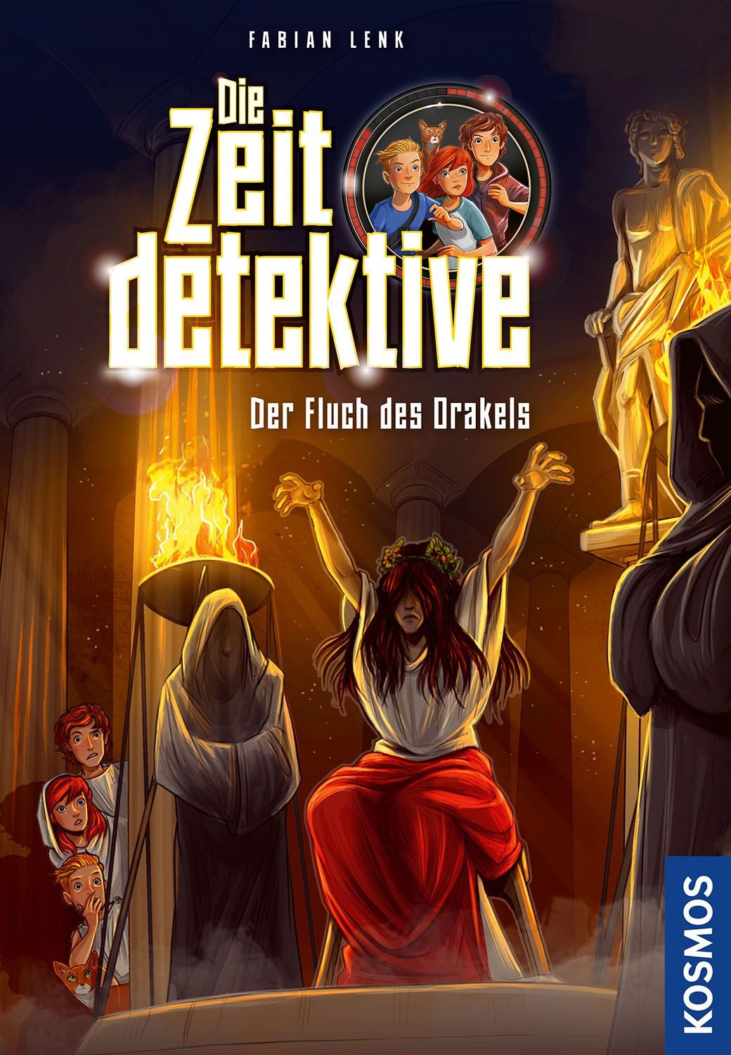 Die Zeitdetektive, 5, Der Fluch des Orakels / Fabian Lenk, Ein Krimi aus dem alten Griechenland. Spannender Zeitreise-Krimi für Kinder ab 9 Jahren, mit genau recherchierten Themen, die sich am Lehrplan orientieren