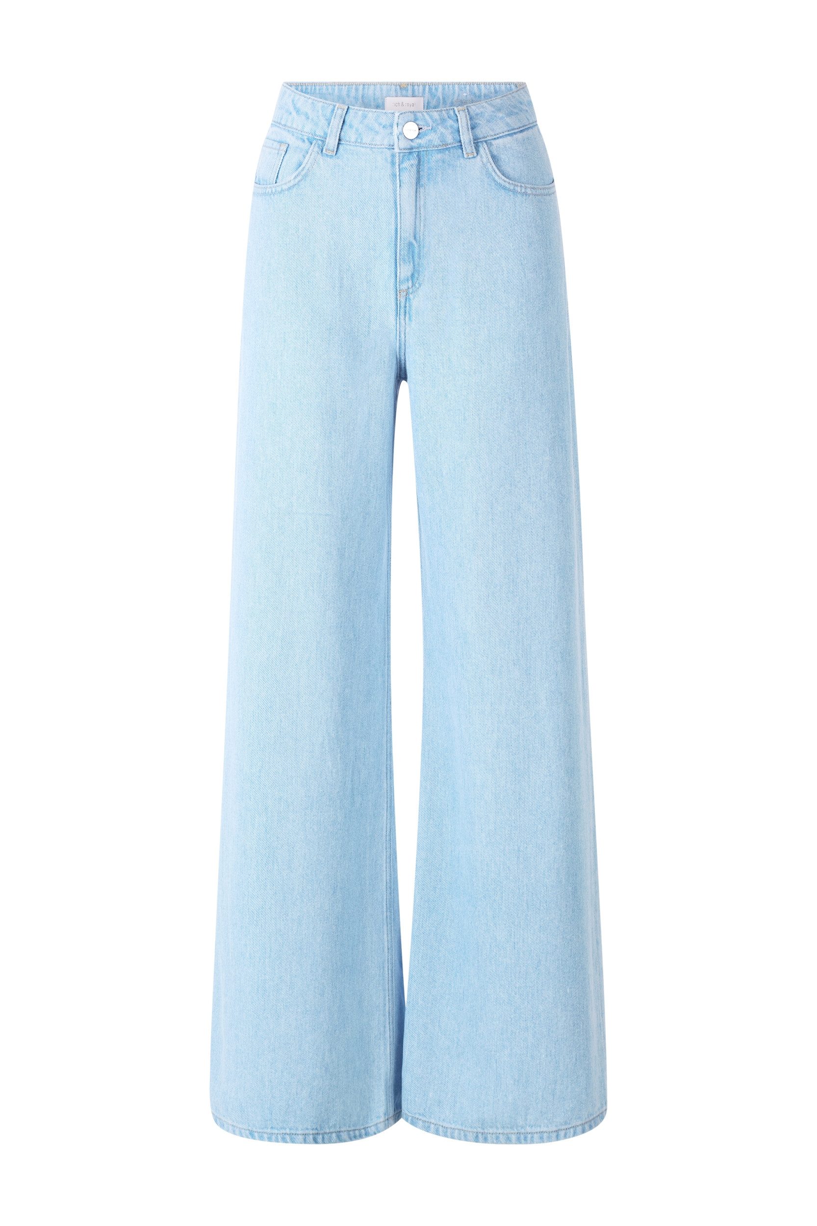 RICHROYAL 5-Pocket-Jeans Marlene Light Blue Lyocell günstig online kaufen