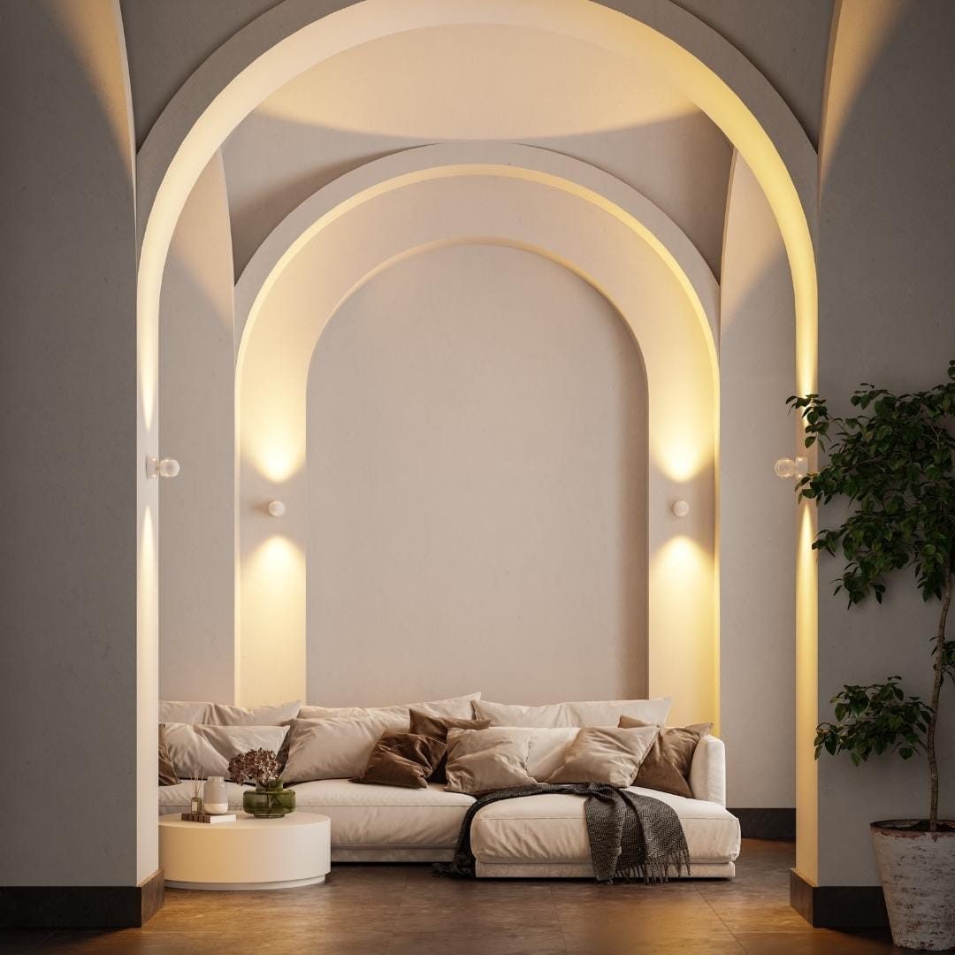 Neona LED Wandleuchte PONTOS Weiß, Dimmbar günstig online kaufen