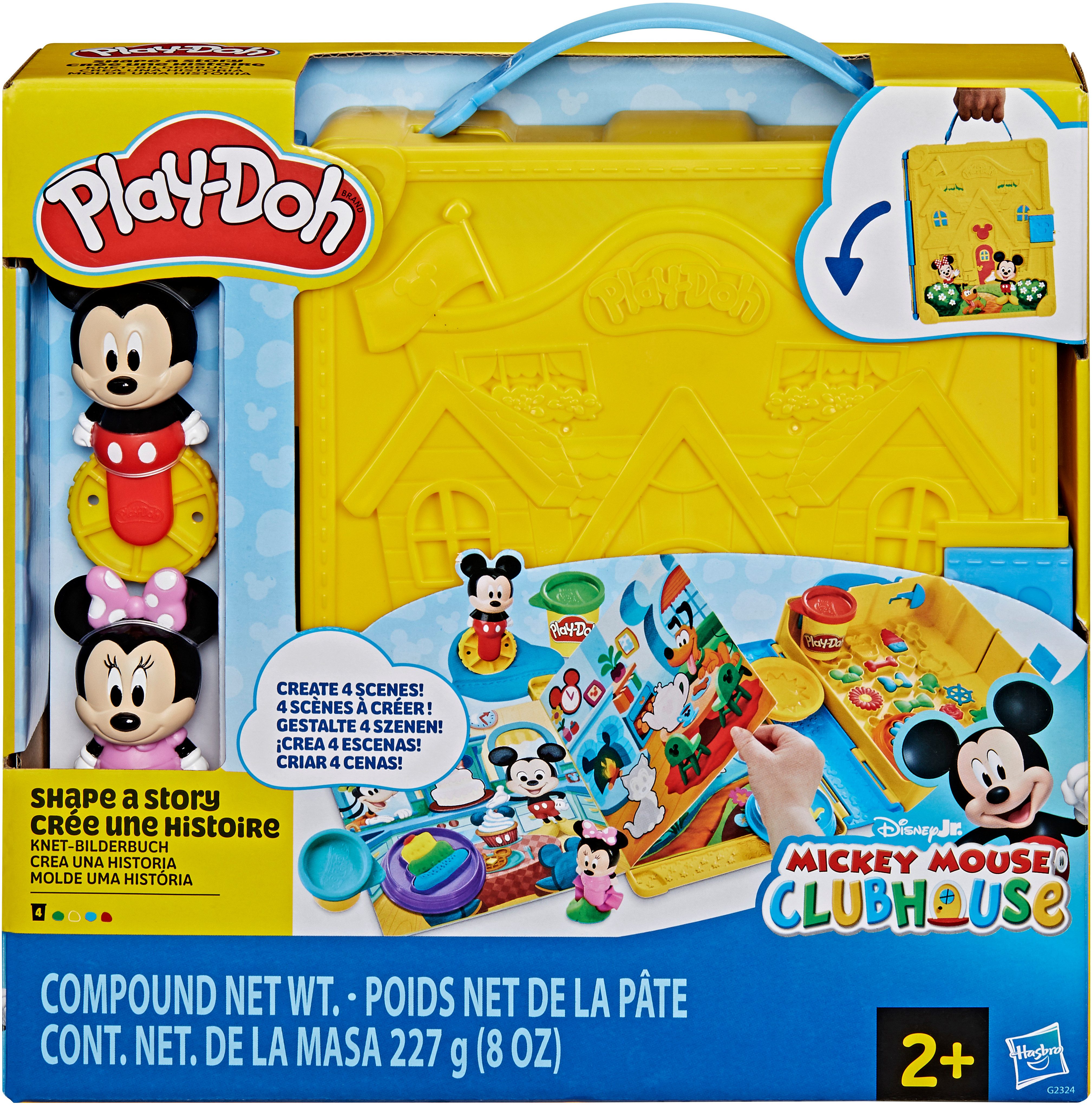 Hasbro Knetform-Set Play-Doh Disney Junior Knet-Bilderbuch