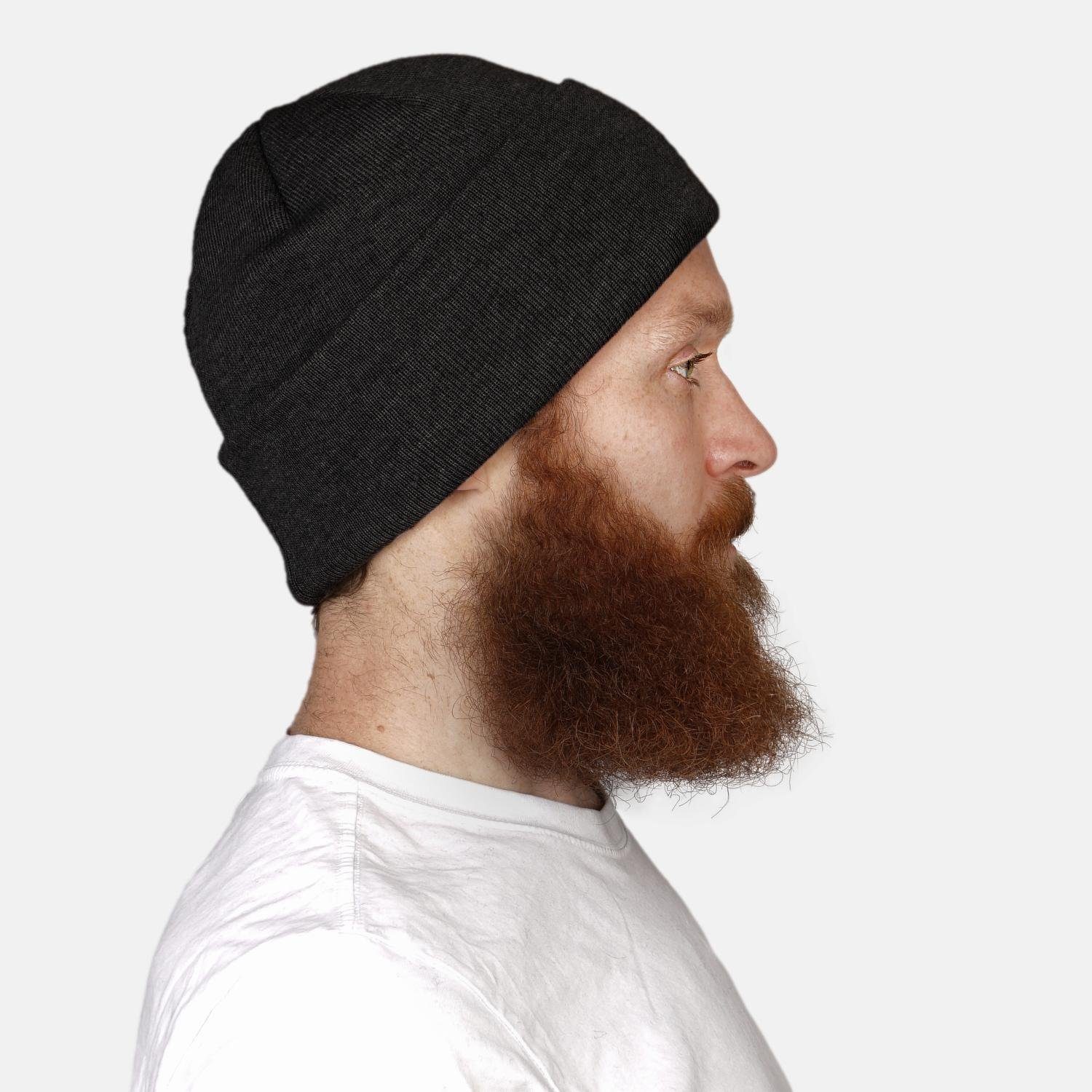 HANSEHELD Strickmütze Feinstrickmütze 100% Schurwolle Merino - Made in Germ günstig online kaufen