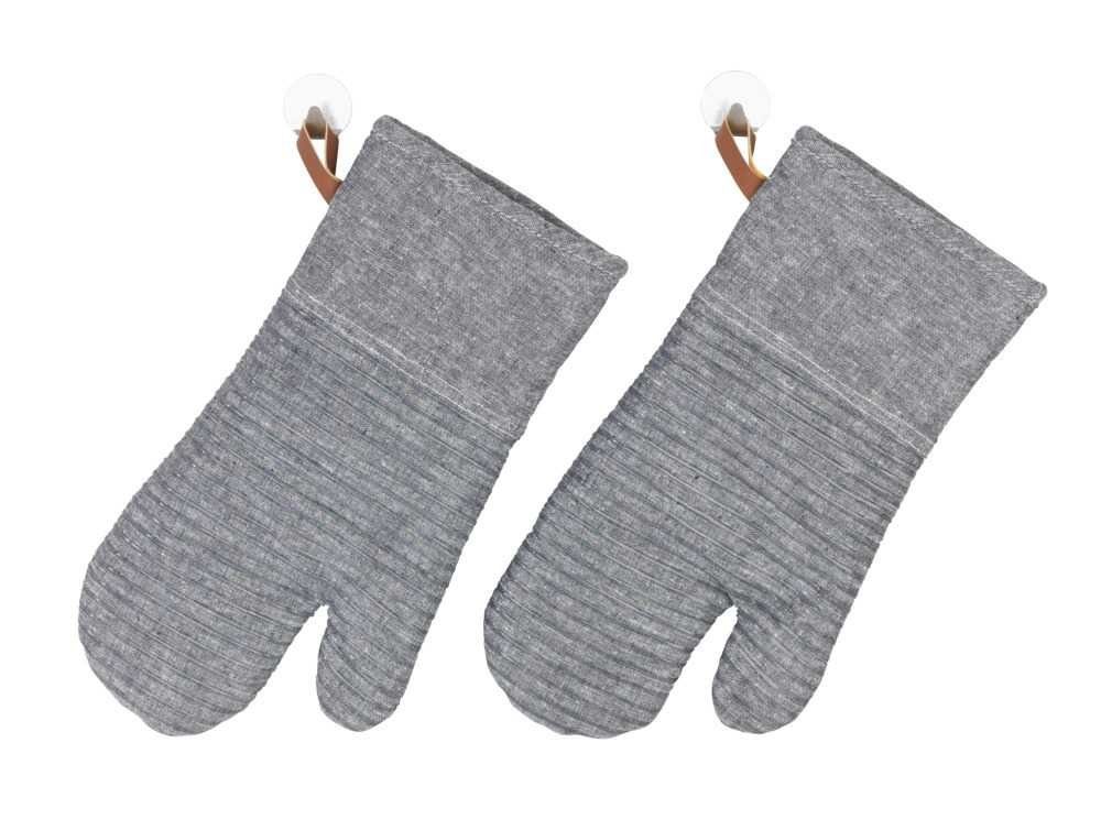 WENKO Topfhandschuhe Topfhandschuhe ADA STRIPES, 2er-Set, WENKO, (Küchen-Set)