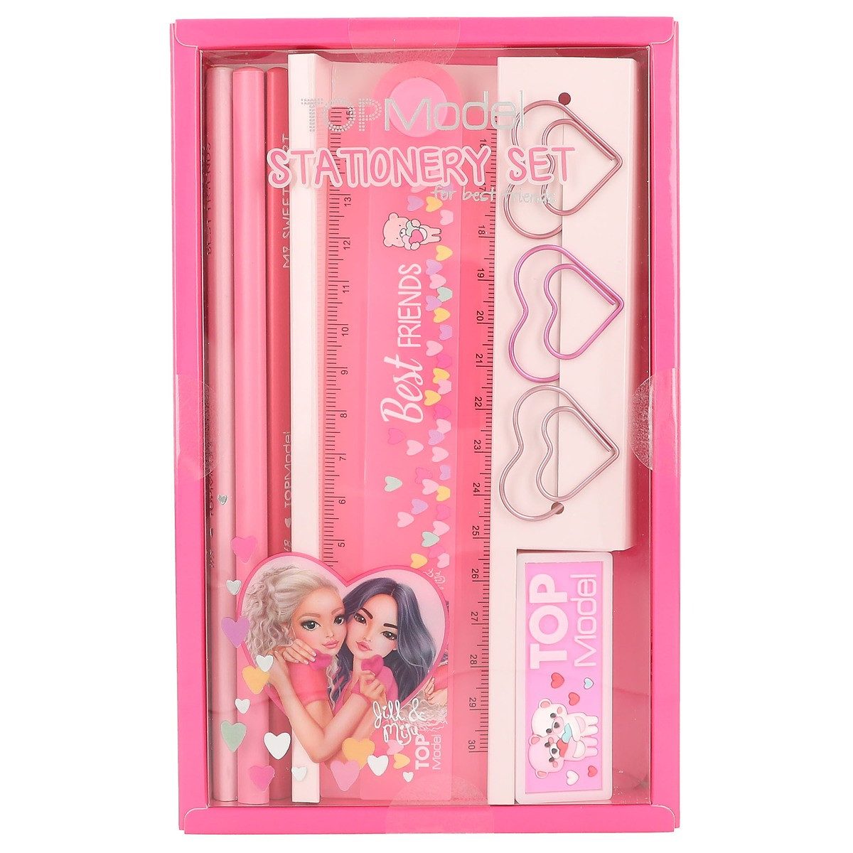 TOPModel Kugelschreiber DEPESCHE TOPModel Schreibset Best Friends 8 Teile