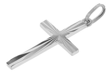 trendor Kette mit Anhänger Kreuz mit 925 Sterlingsilber 25 mm