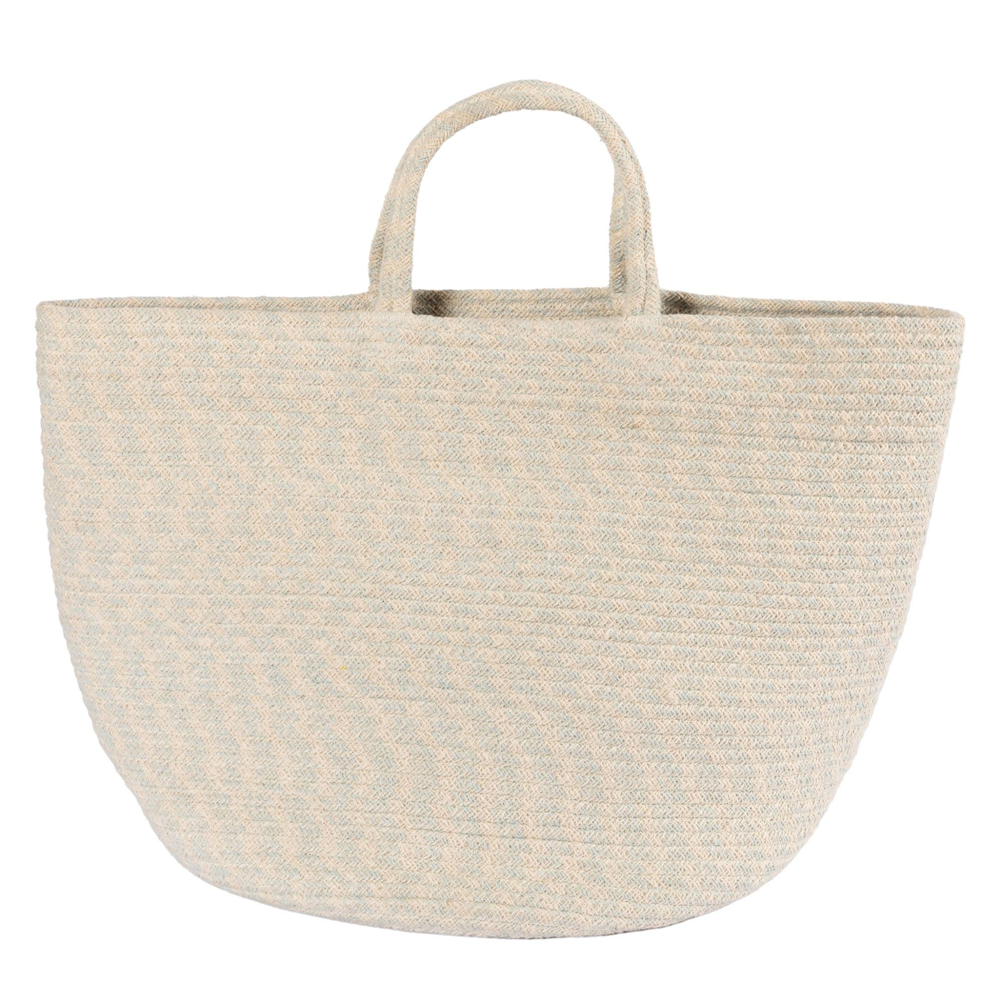 Steffensmeier Strandtasche Bali, Korb für Strand, Wäsche, Spielzeug, Deko, Aufbewahrung