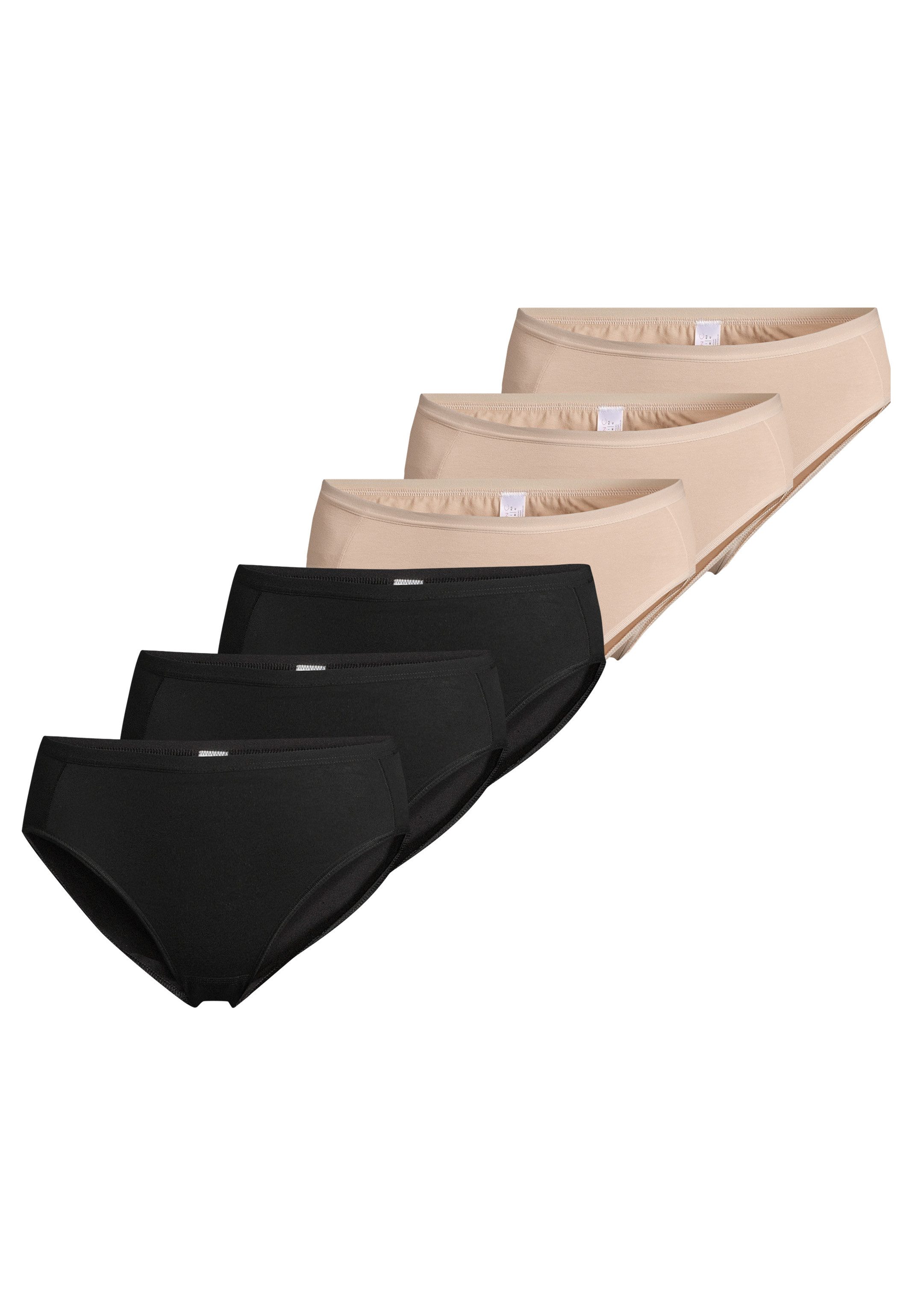 Schwarz / beige