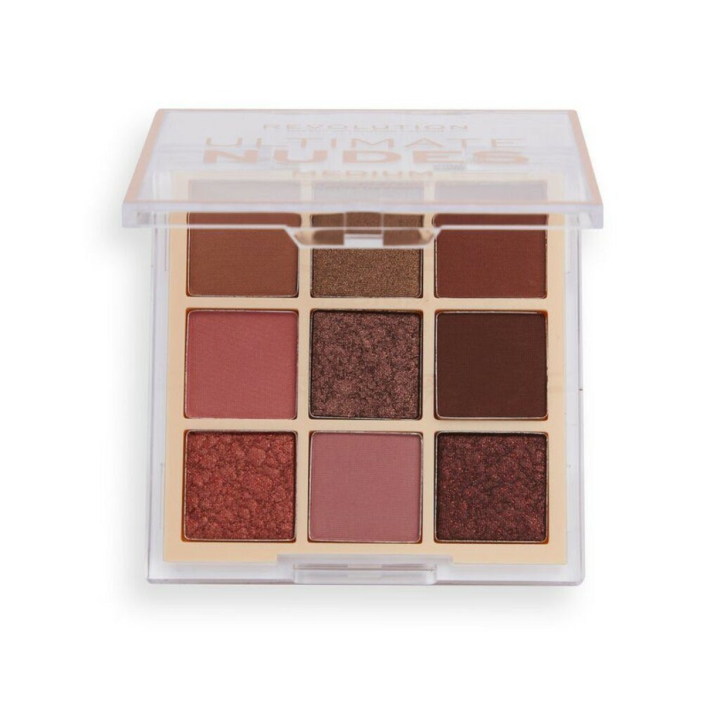 Revolution Lidschatten Makeup Ultimate Nudes Shadow Palette Medium