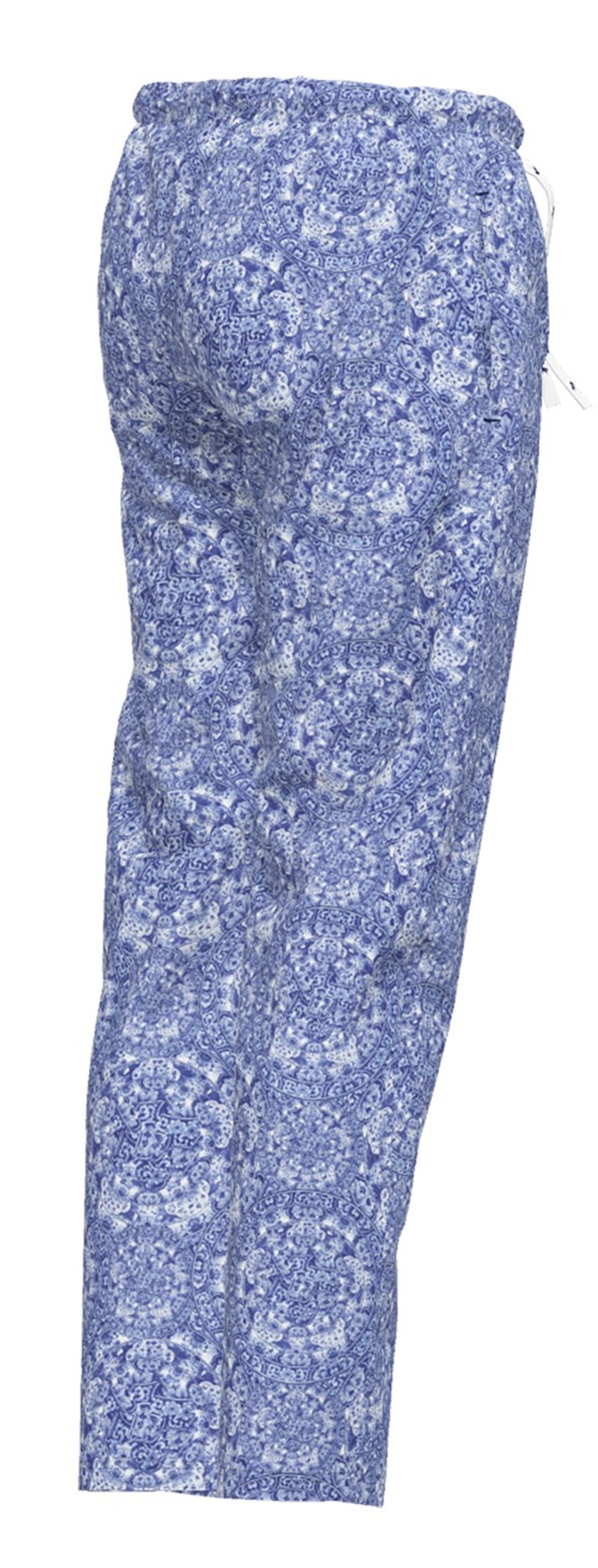 A Fish named Fred Pyjamahose Herren Schlafanzughose modisch (1-tlg) Baumwolle Modisches Design