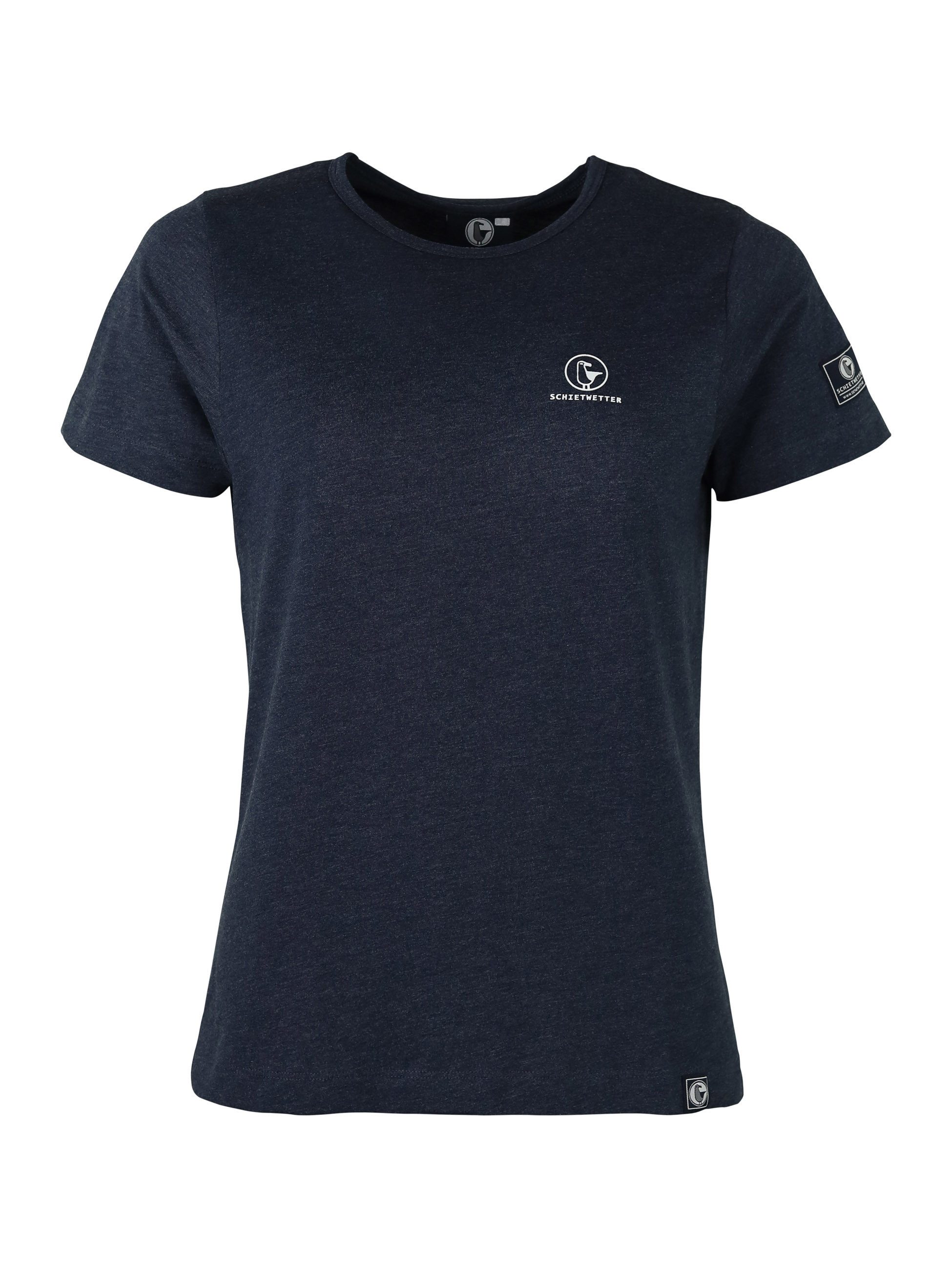 Schietwetter T-Shirt Damen T-Shirt "Diana", Basic (1-tlg)