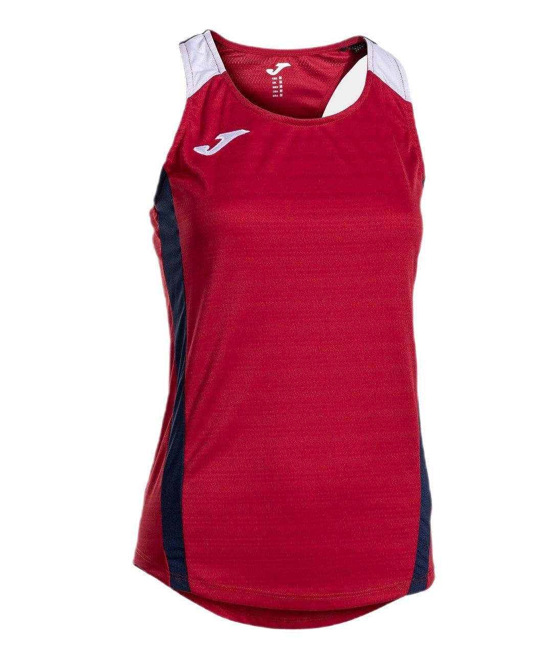 Joma Tanktop Sport-Tank Top Montreal (100% Polyester) rot/navy Damen