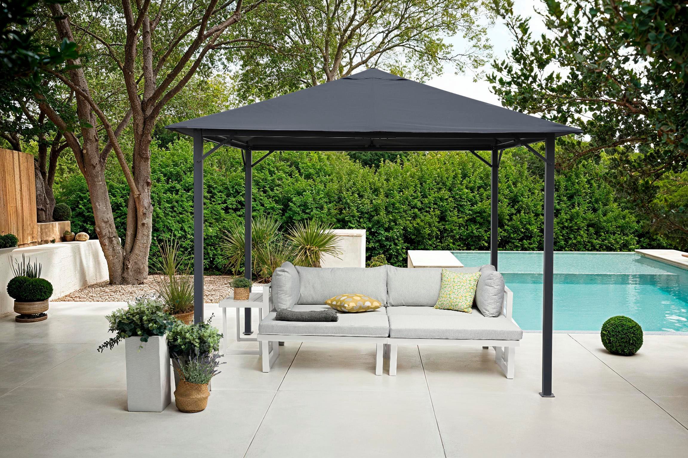 KONIFERA Pavillon Kreta, in BxT: 300x300 cm oder 400x300 cm günstig online kaufen