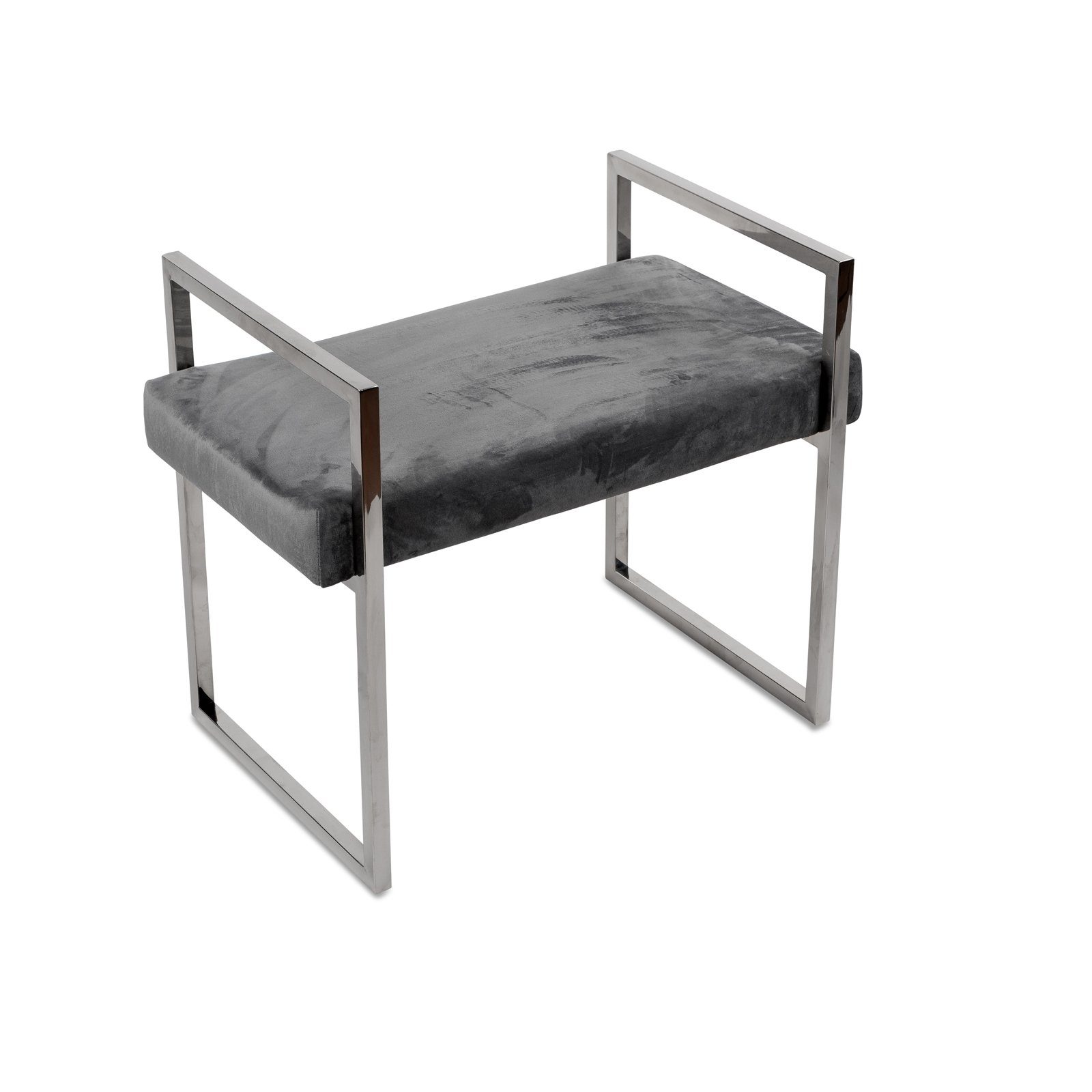 formano Табурети Табурети Edelstahl mit Samtpolster (1 St)