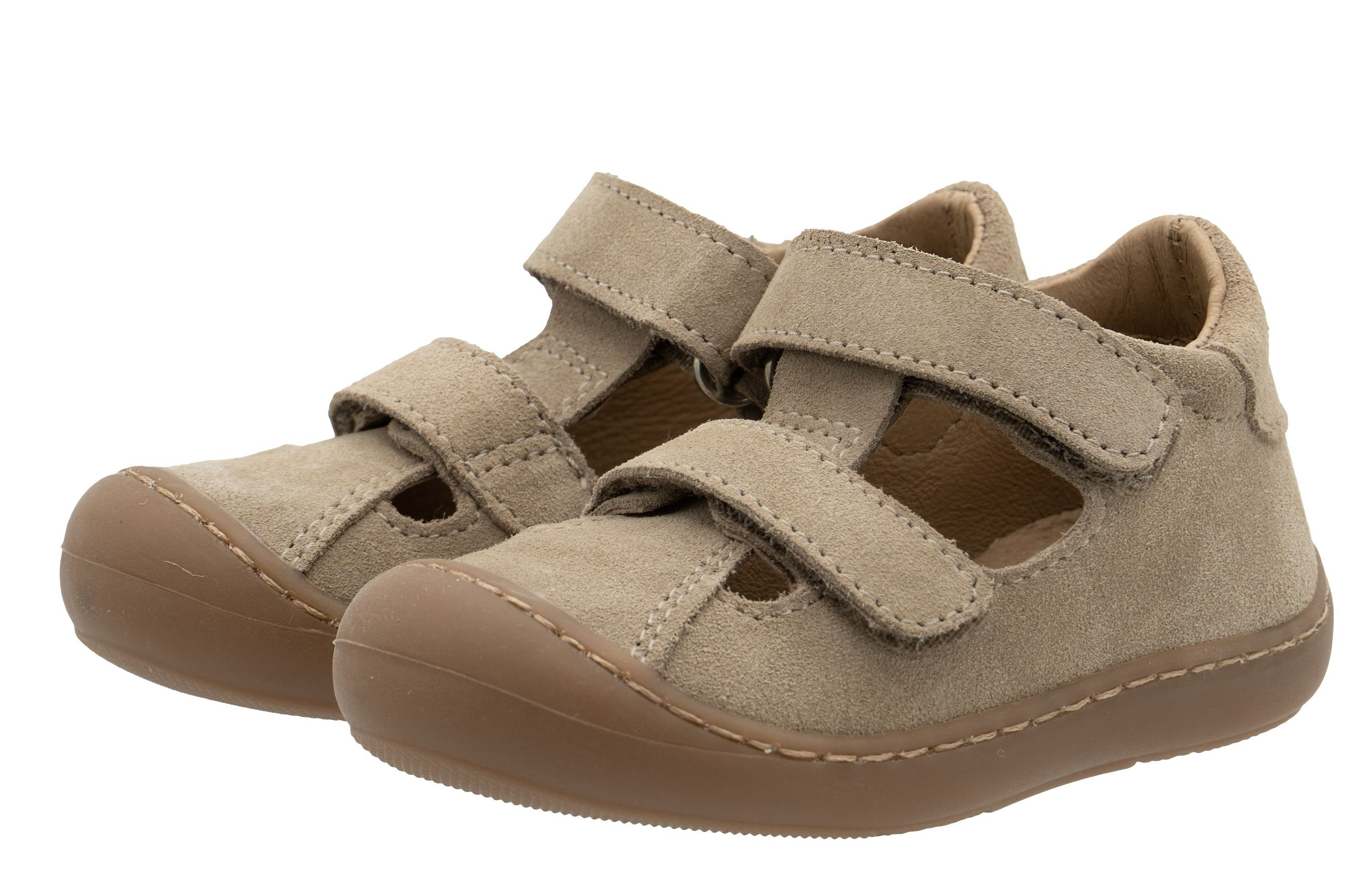 Clic Clic Sandalen Lauflernschuhe Kleinkind Leder Beige 9438 Sandalette