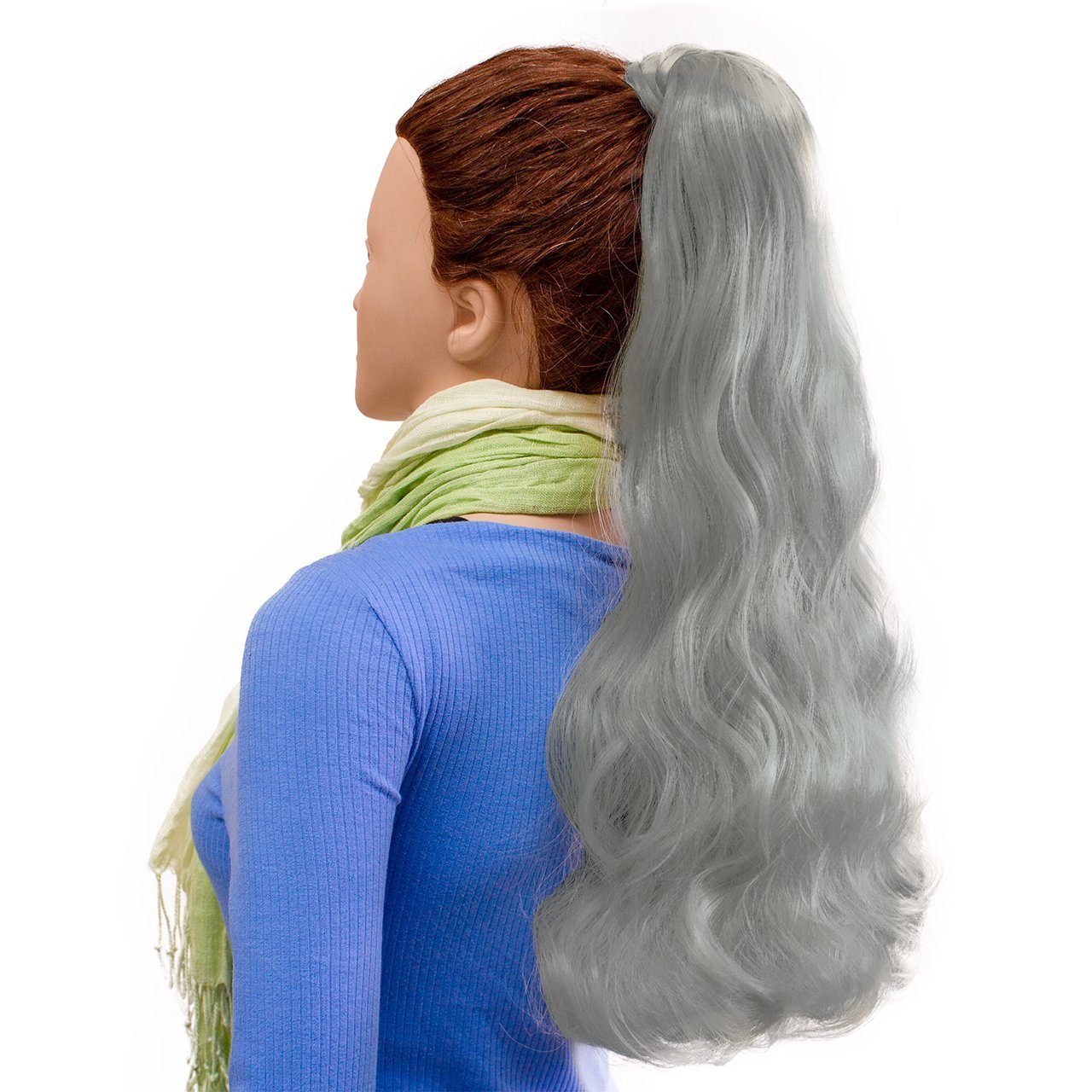 hair2heart Kunsthaar-Extension Ponytail - gewellt / Haarteil S-19 | Haarverlängerungen