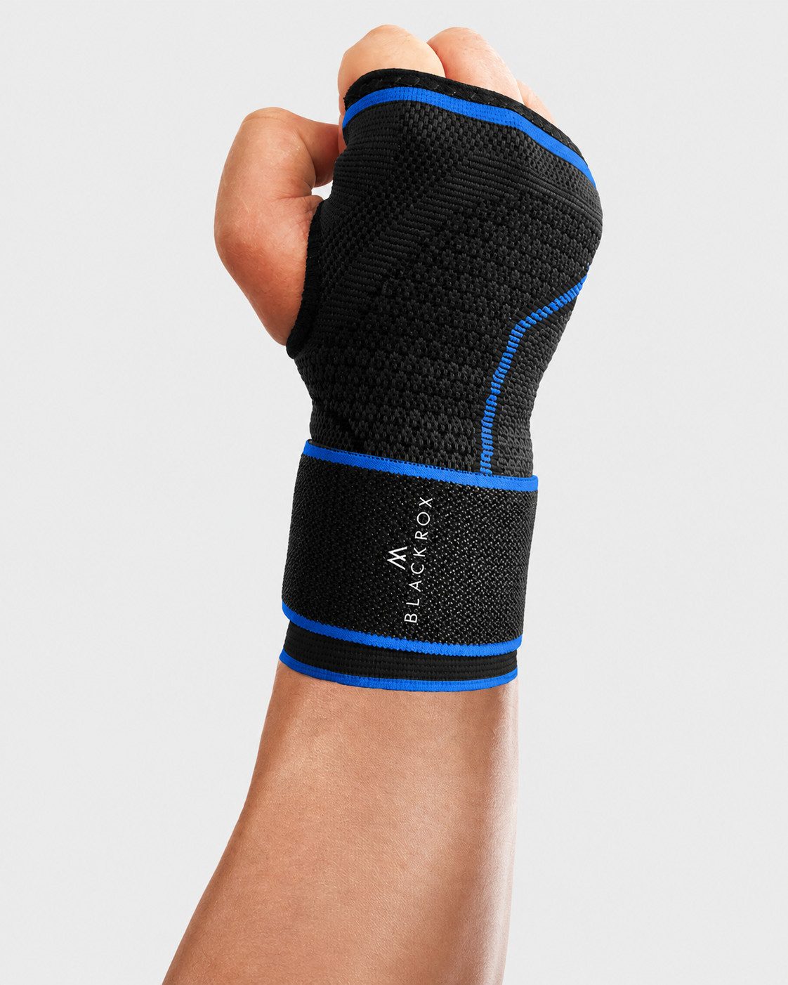 BLACKROX Handgelenkbandage [Vergleichssieger 2026] Handgelenkbandage verstellbar S–L Sport Alltag