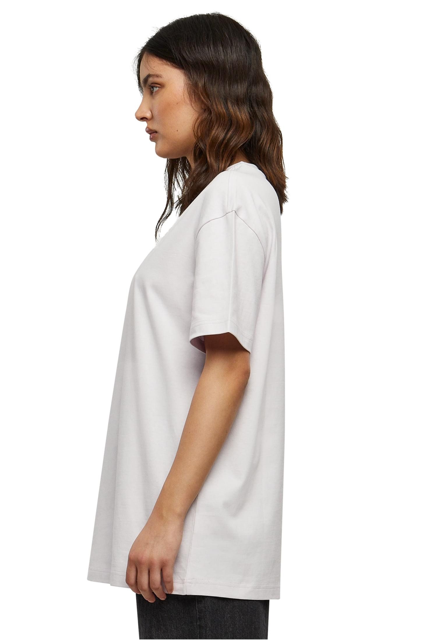 urbandreamz T-Shirt Damen Kurzarm Rundhals Oversized Boyfriend Shirt weit lang – Bild 3 von 5