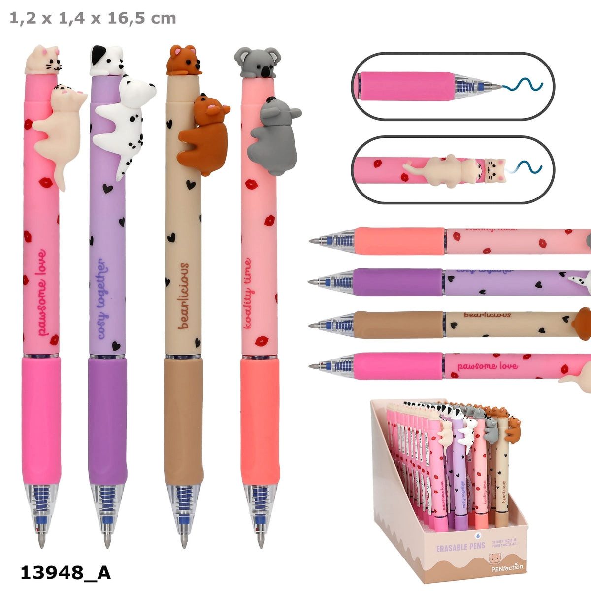 Depesche Marker PENfection Lolli Riot Click and Kiss – 1 von 4 Designs, zufällig