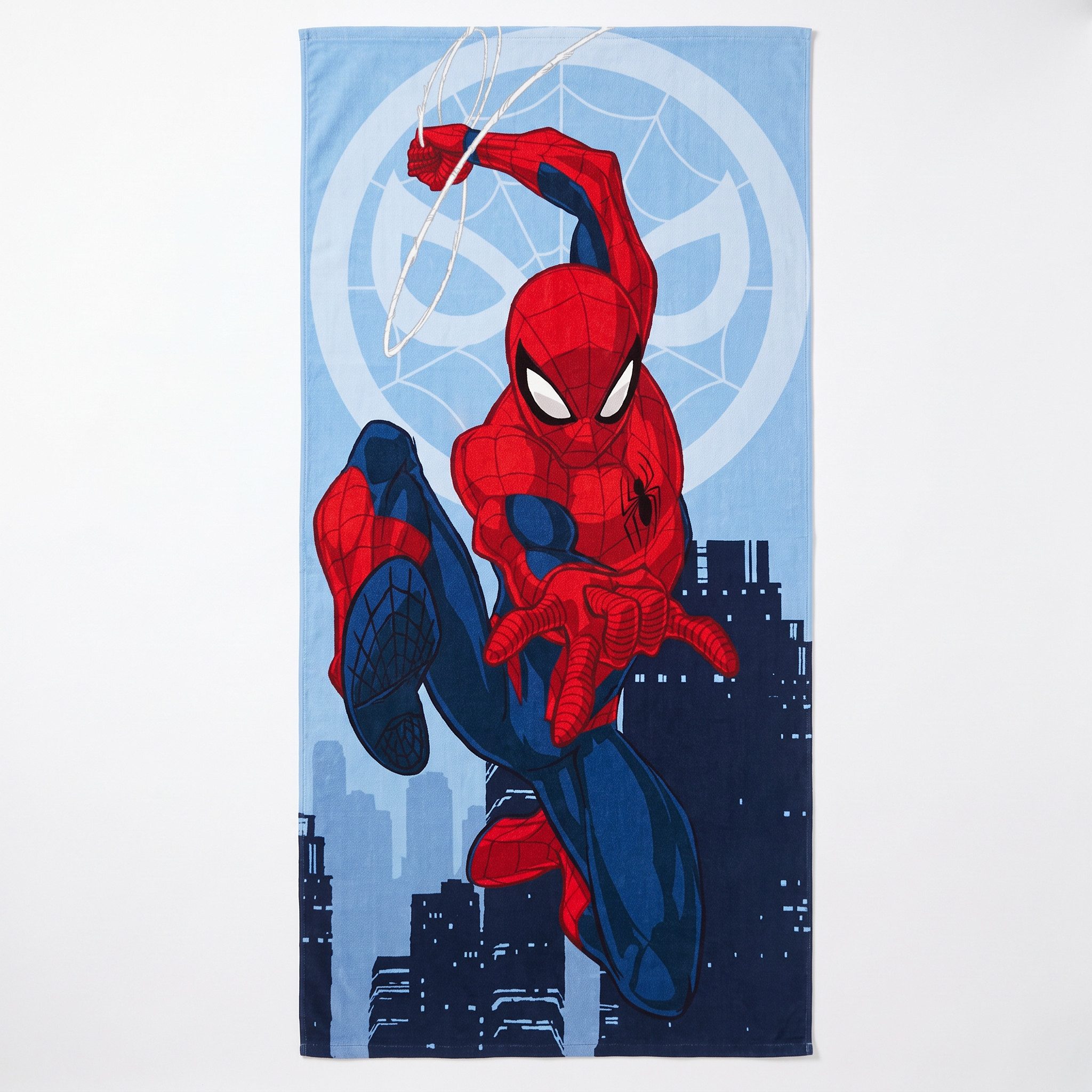 MARVEL Strandtuch Marvel Spiderman Mikrofaser Strandtuch Badetuch Duschtuch 70x140 cm, Mikrofaser (1-St)