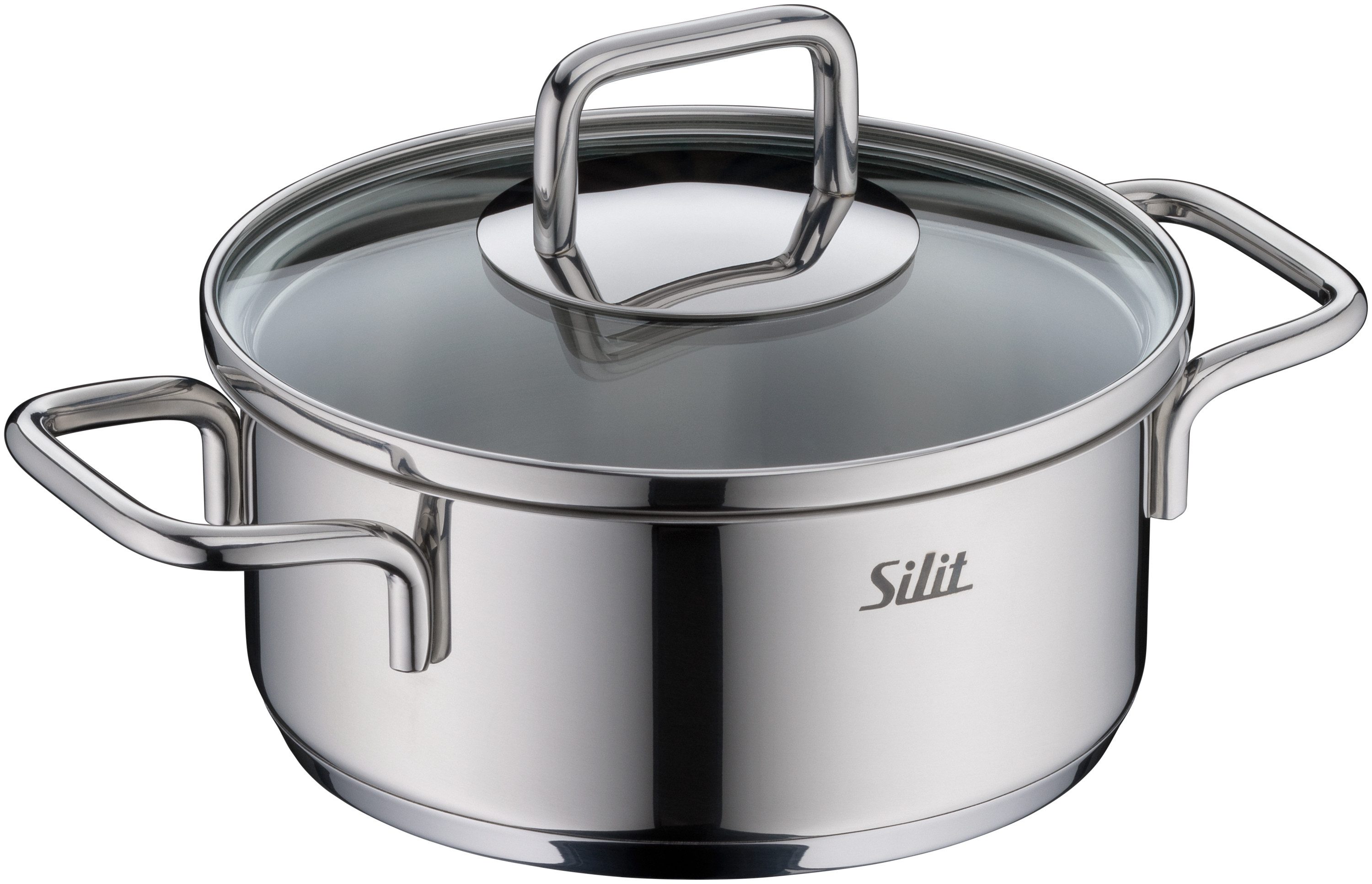 WMF Kochtopf Bratentopf SILIT EXTRA COOK LBH 21,40x16,80x8,60 cm silber Topf