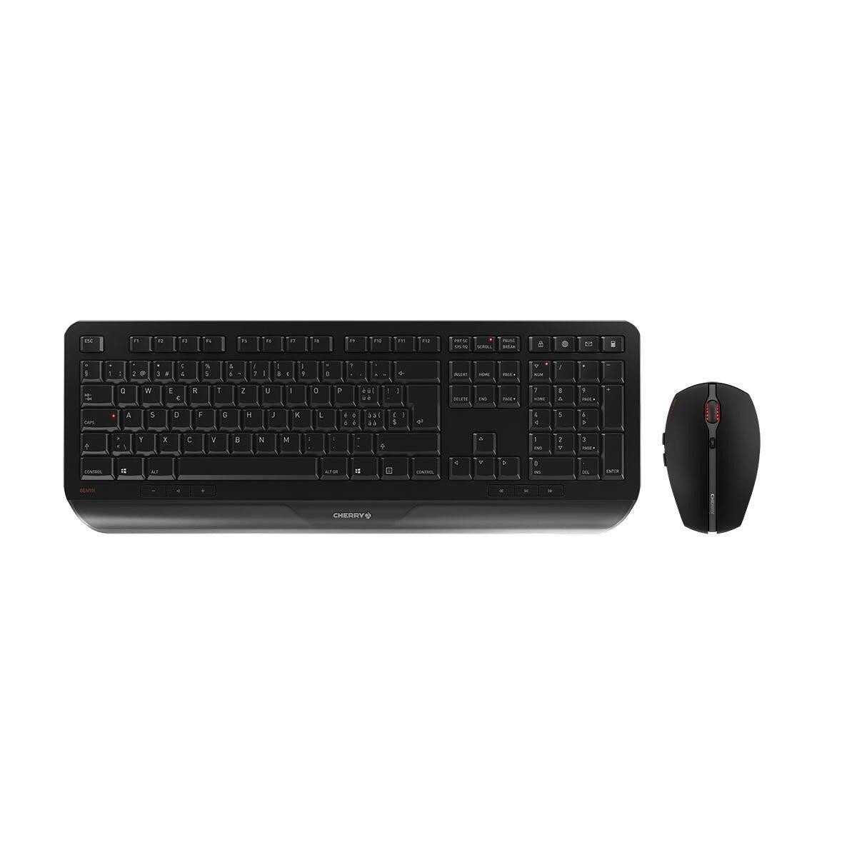 Cherry Cherry GENTIX Desktop Tastatur- und Maus-Set
