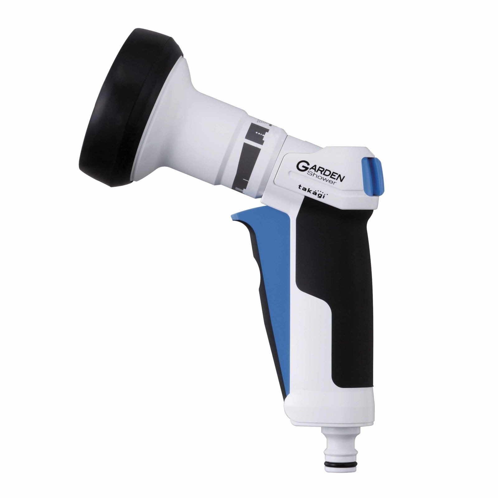 takagi Handbrause Schlauchaufsatz Premium-Brause Garden, (mit komfortabler 1-Klick-Arretierung), kompatibel mit allen gängigen Systemen