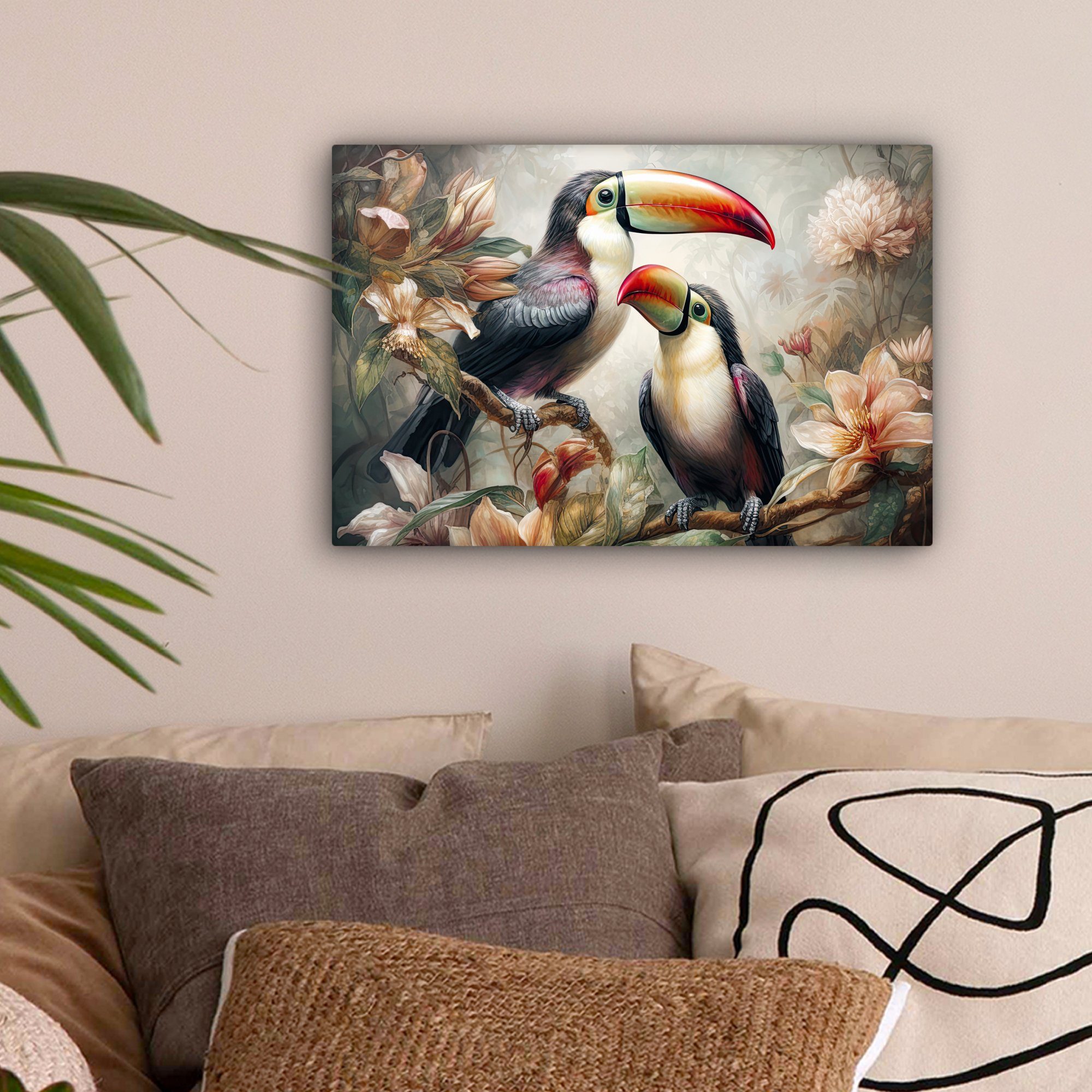 OneMillionCanvasses® Leinwandbild Tukan - Vögel - günstig online kaufen