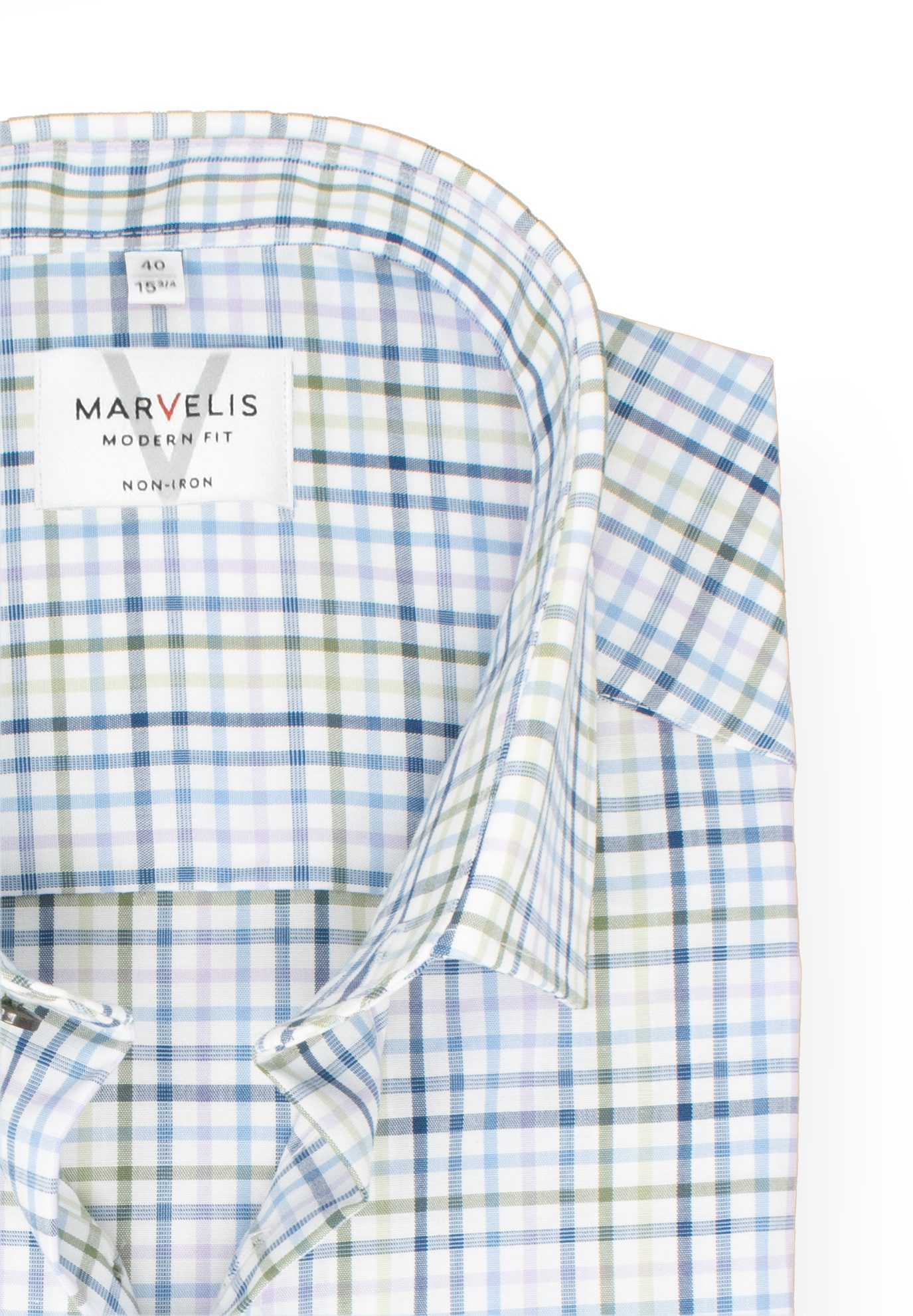 MARVELIS Businesshemd Modern Fit normale, leicht günstig online kaufen