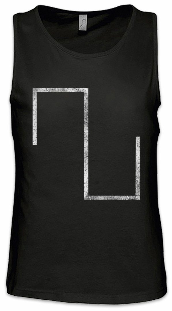 Urban Backwoods Tanktop Wave Square Ärmelloses T-Shirt Synthesizer Electro Techno LFO Musik DJ MC Elektro 90s