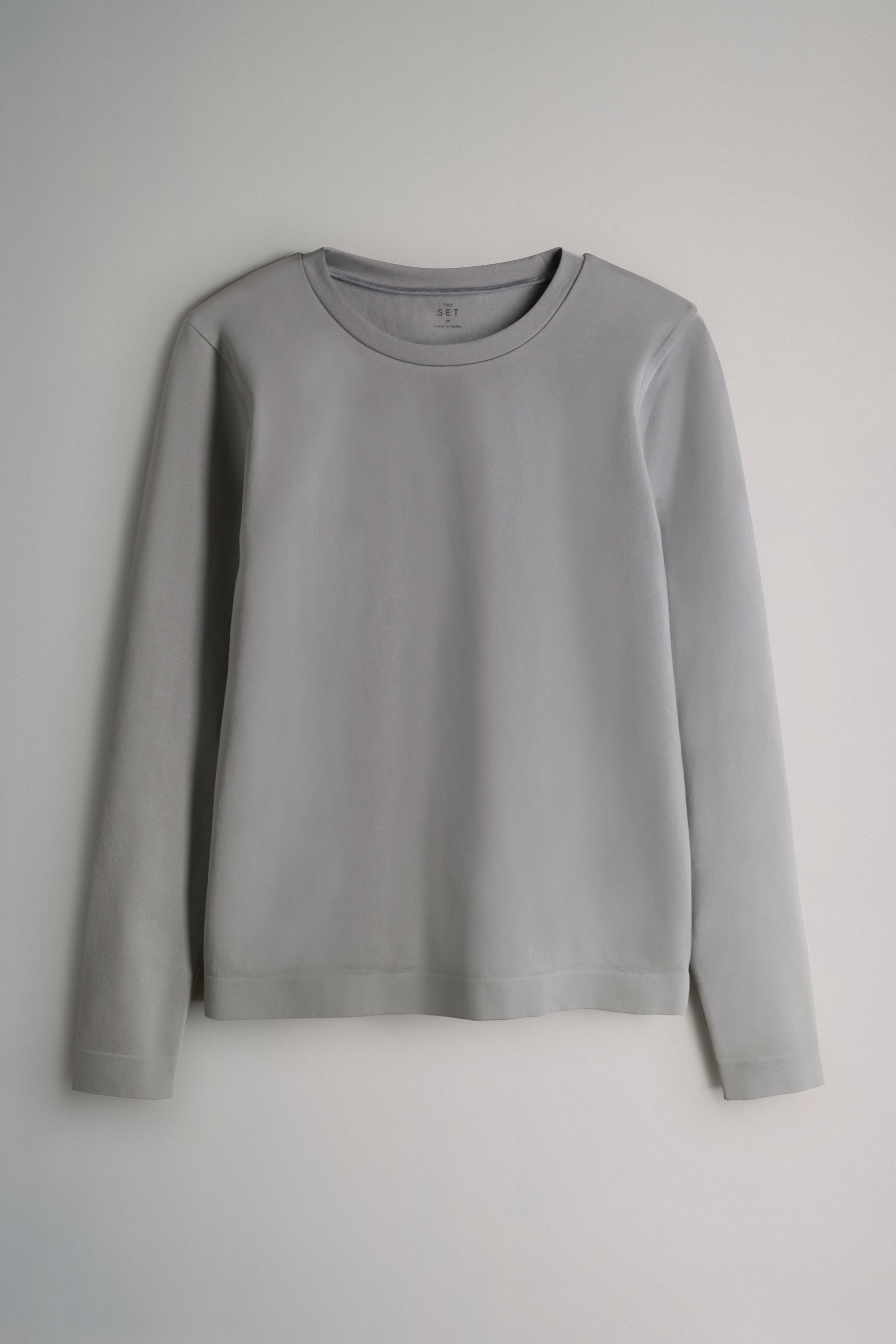 The Set Langarmshirt The Set Glättende Active Langarmshirts, 3er-Pack (3-tlg)