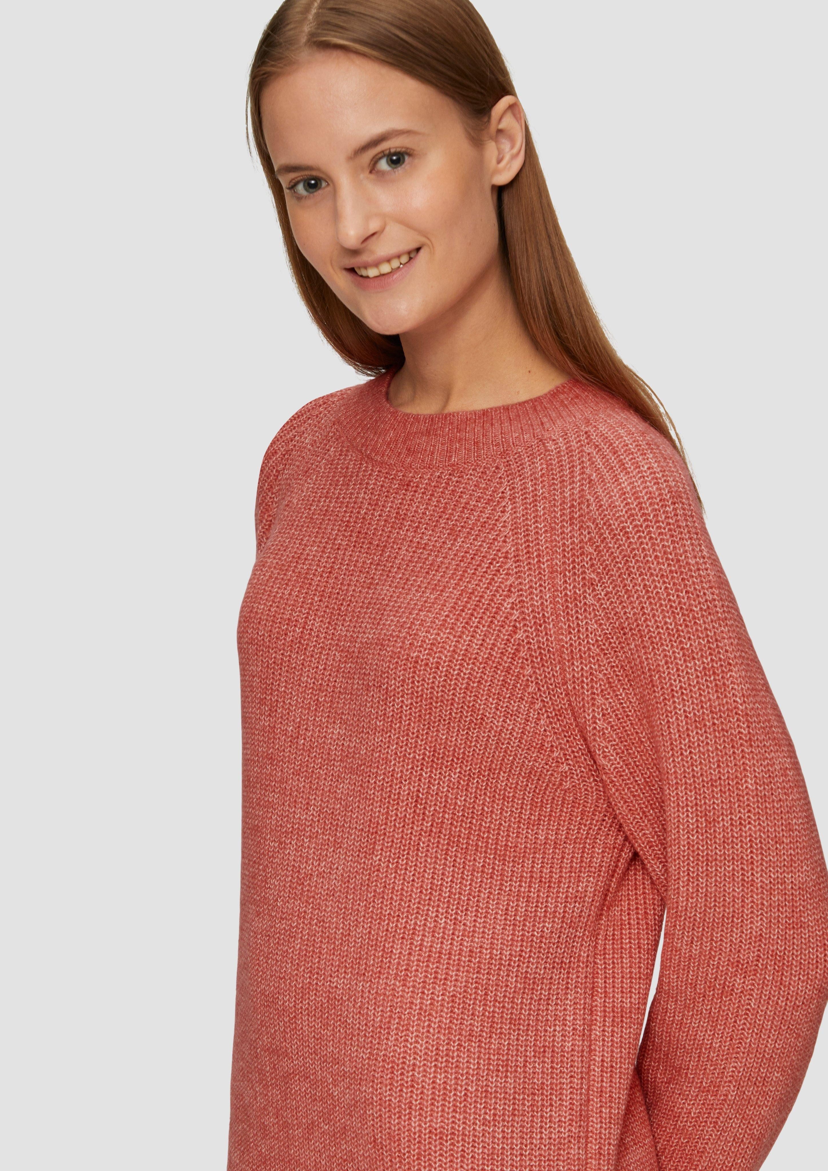s.Oliver Minikleid Strickkleid mit Raglanärmeln günstig online kaufen