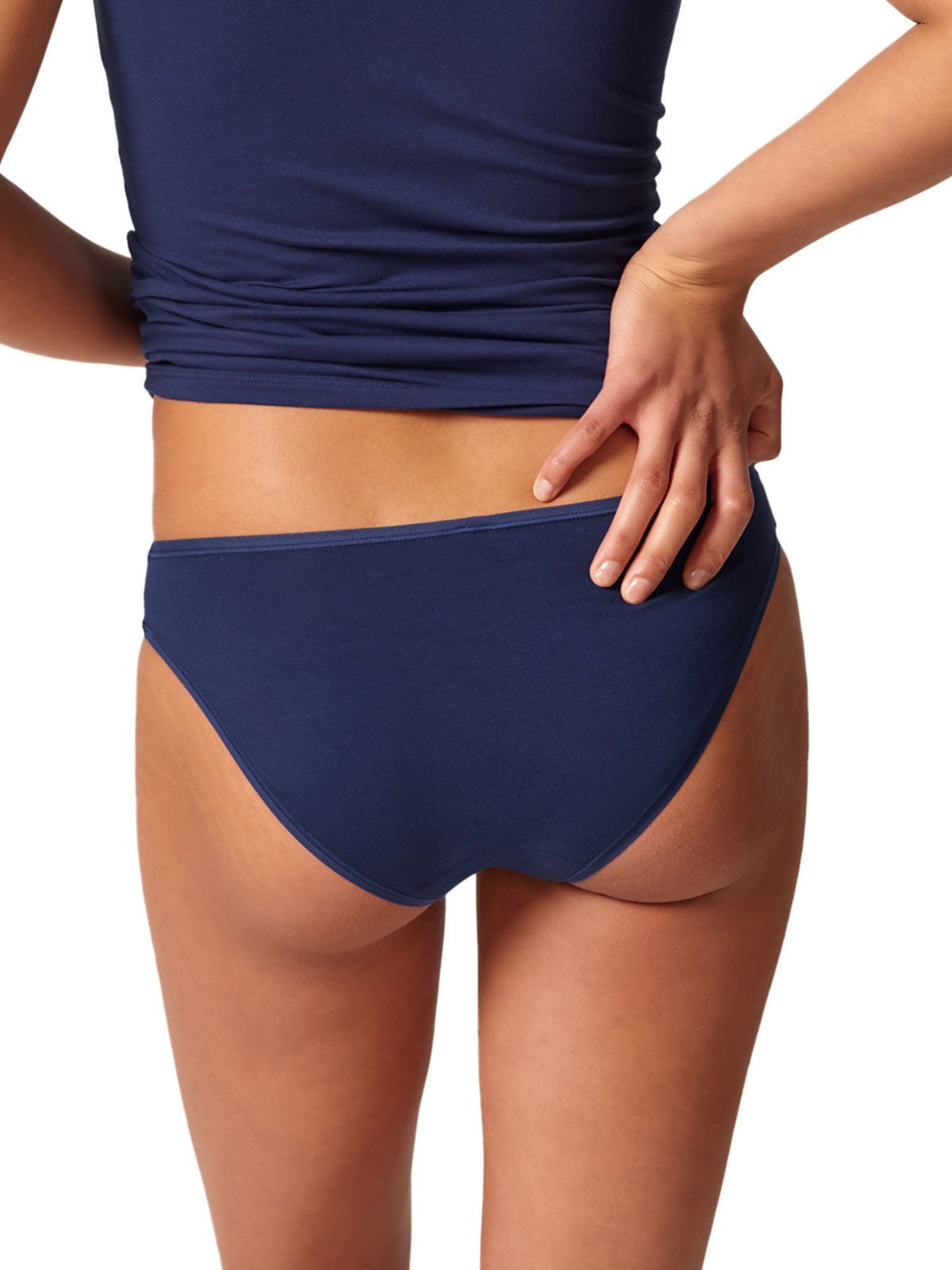 Skiny Bikinislip Damen Rio Slip 2er Pack Cotton Advantage (Packung, 2-St) extra flache Nähte