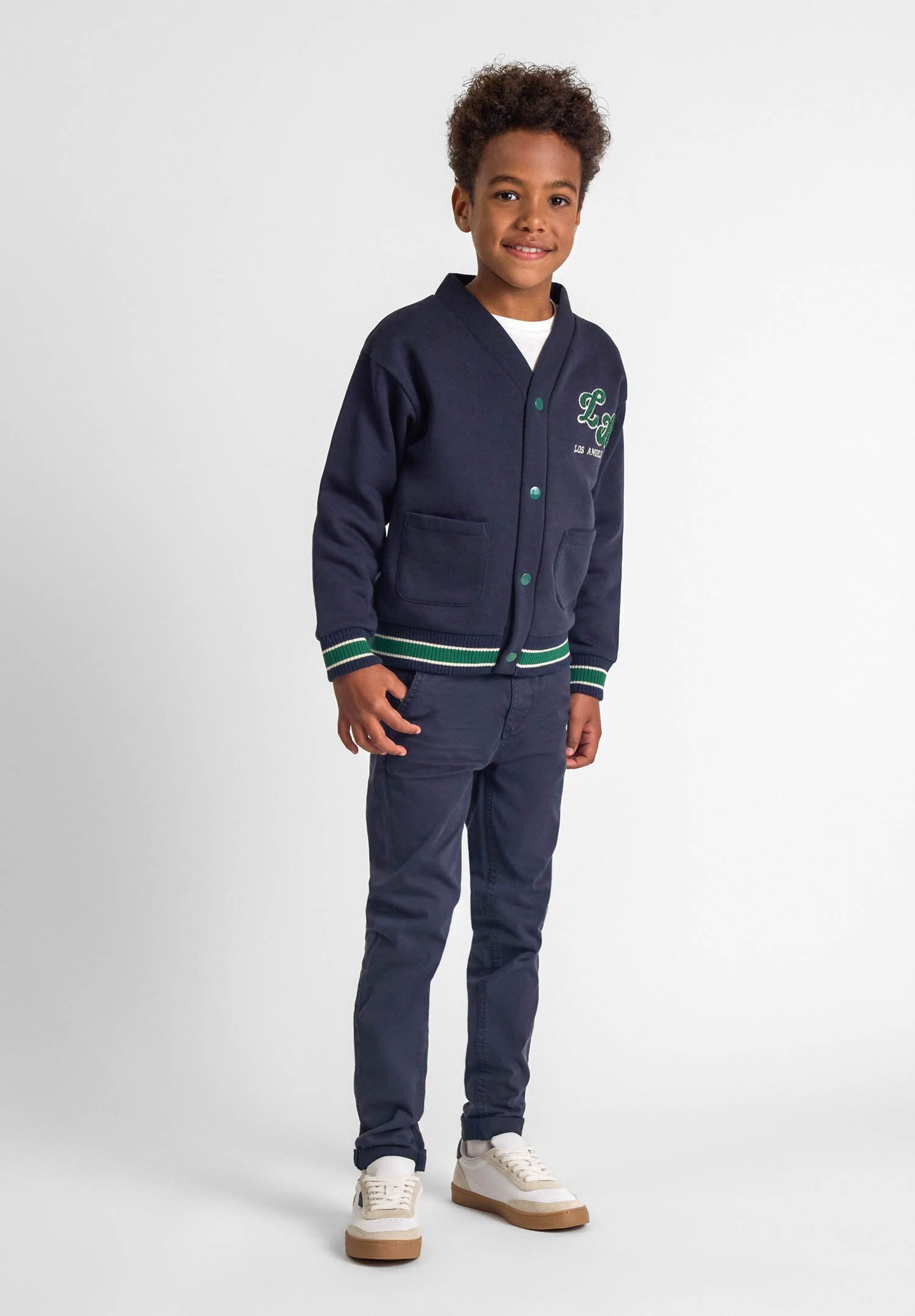 MINOTI Cardigan Sweatshirt mit Knöpfen und günstig online kaufen