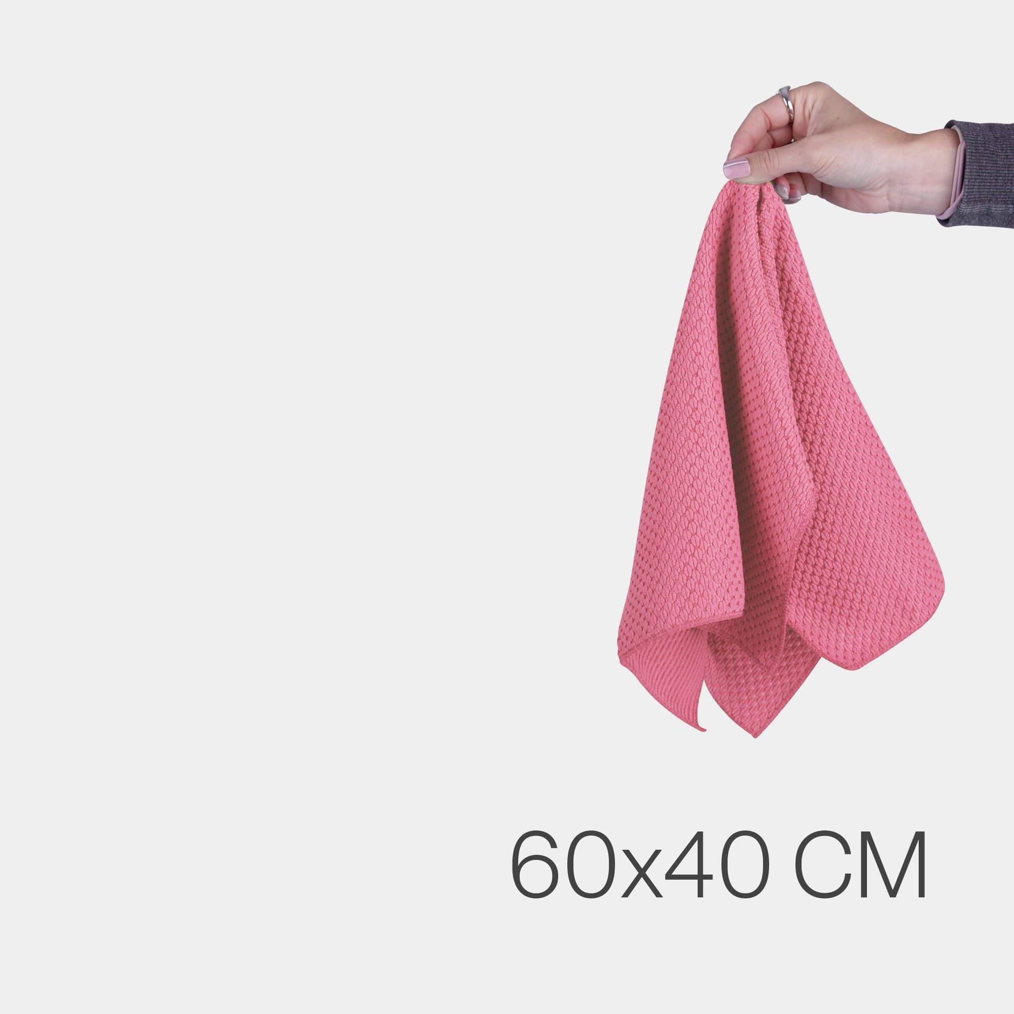 Bestlivings 20336 Geschirrtücher Mikrofasertuch (Polyester, 40x60 cm, 2-tlg., Microfasertuch Handtuch - Reinigungstuch - hochwertig 300g/m² Qualität)